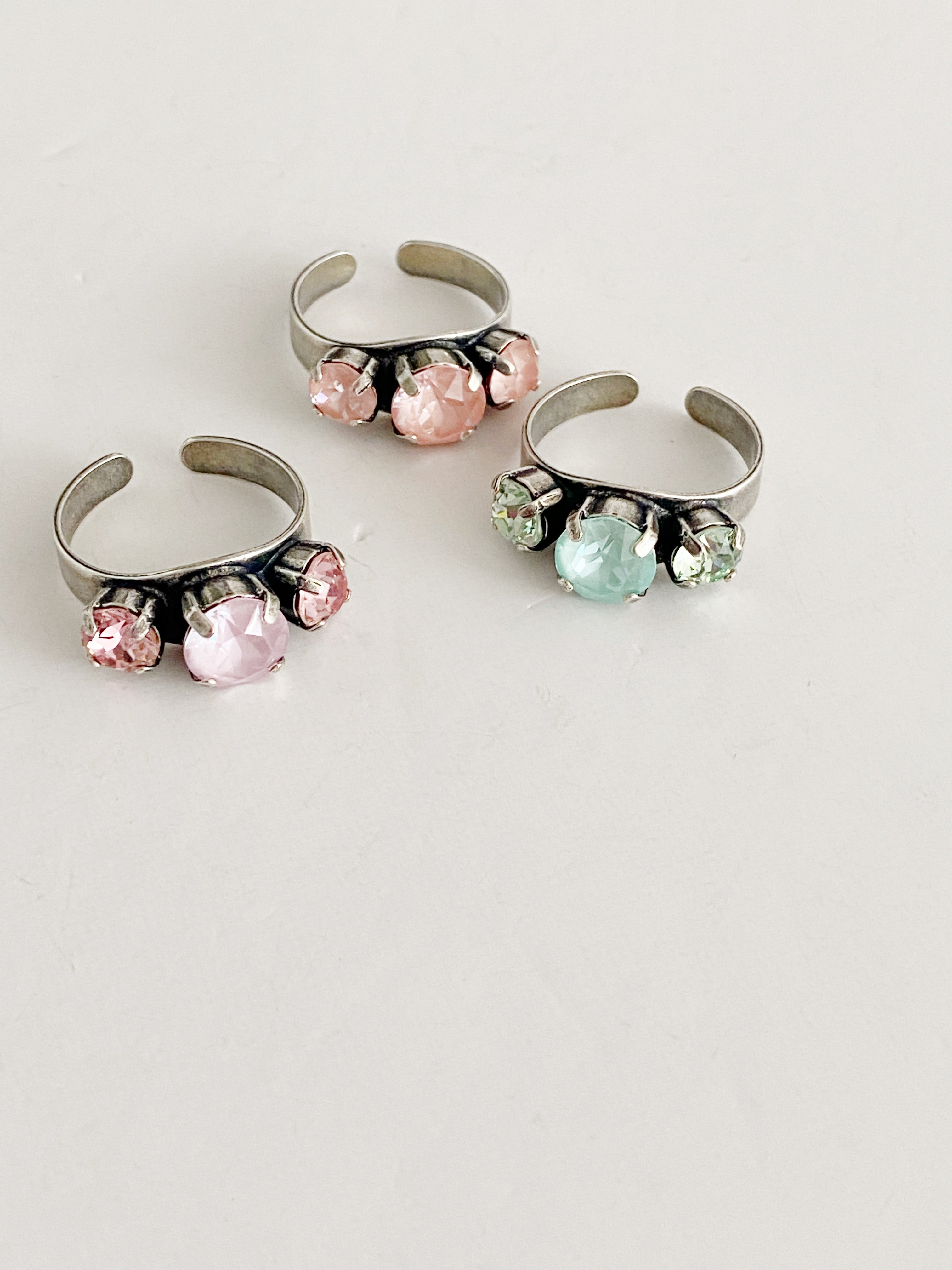 Bague Fall in love soft mint