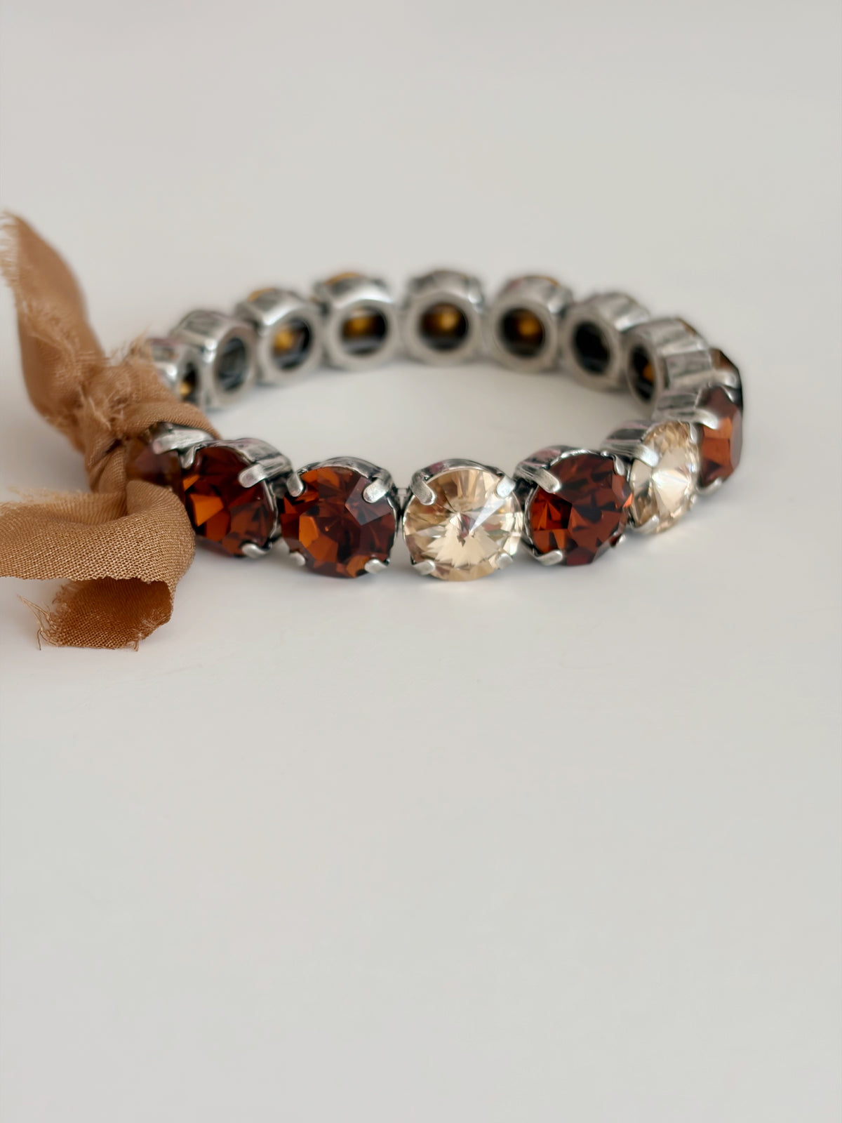 Bracelet élastique Mocha silk