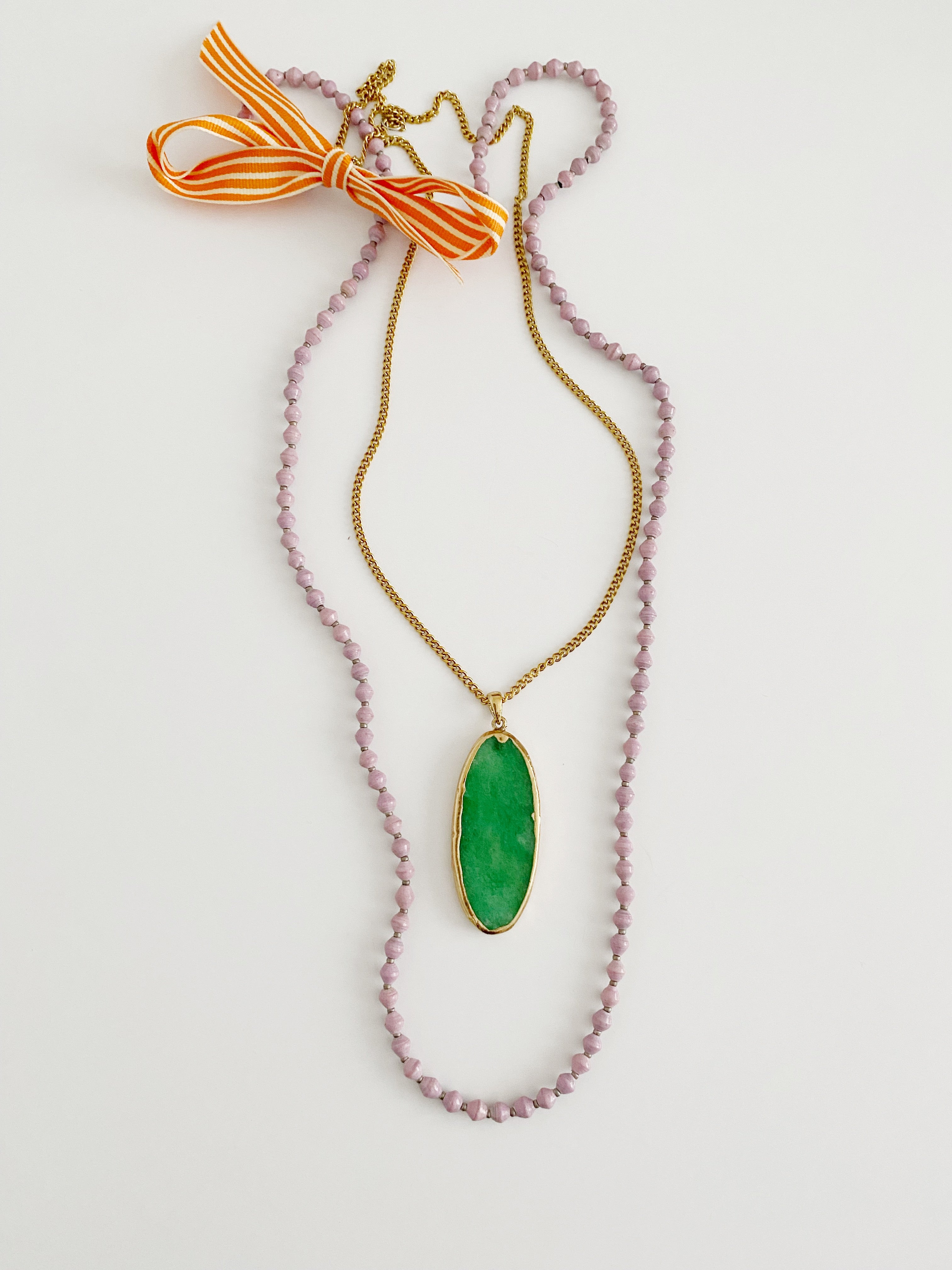 Ensemble de 2 collier Mali