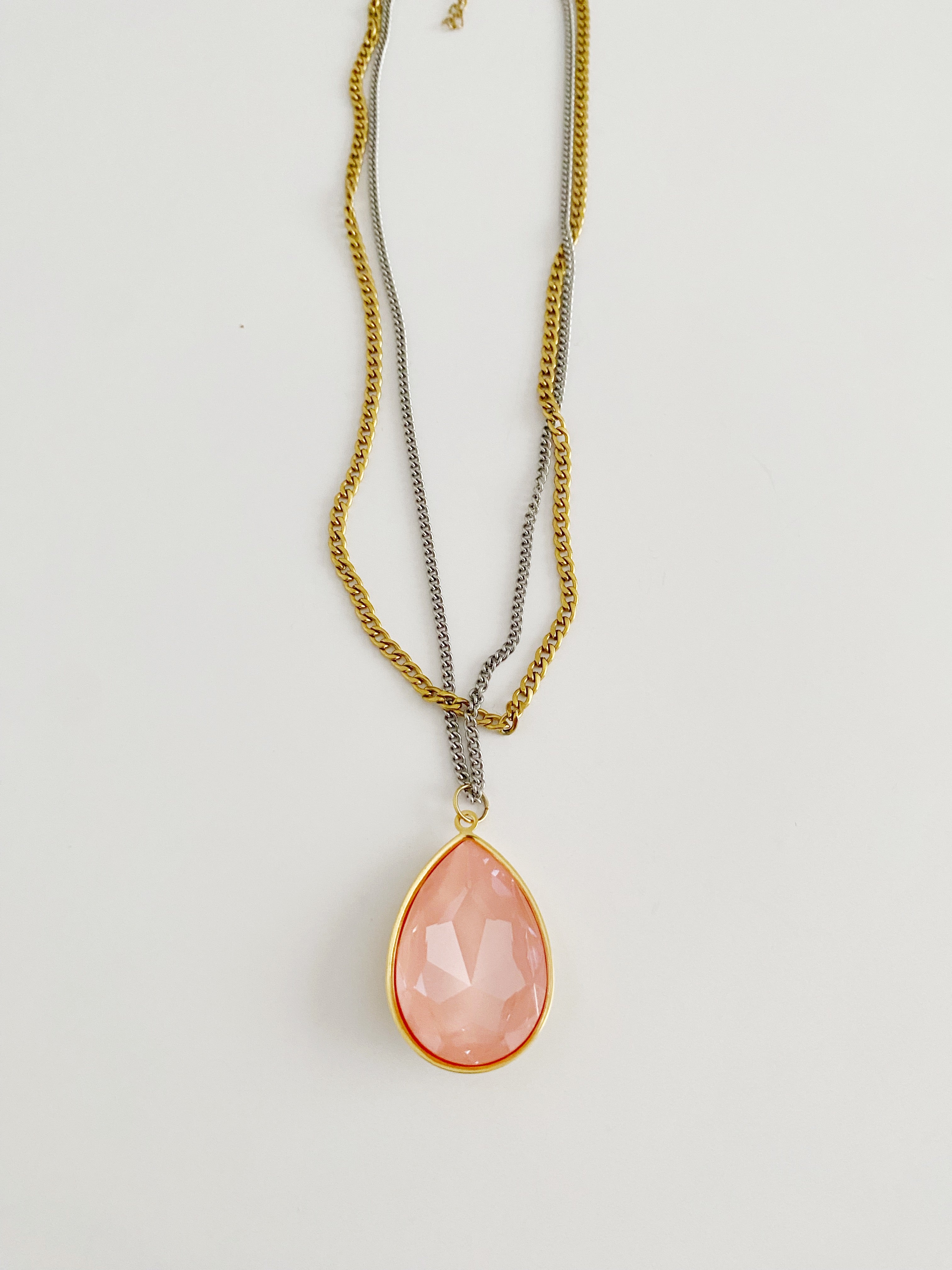 Collier pendentif Flamingo \ Miami