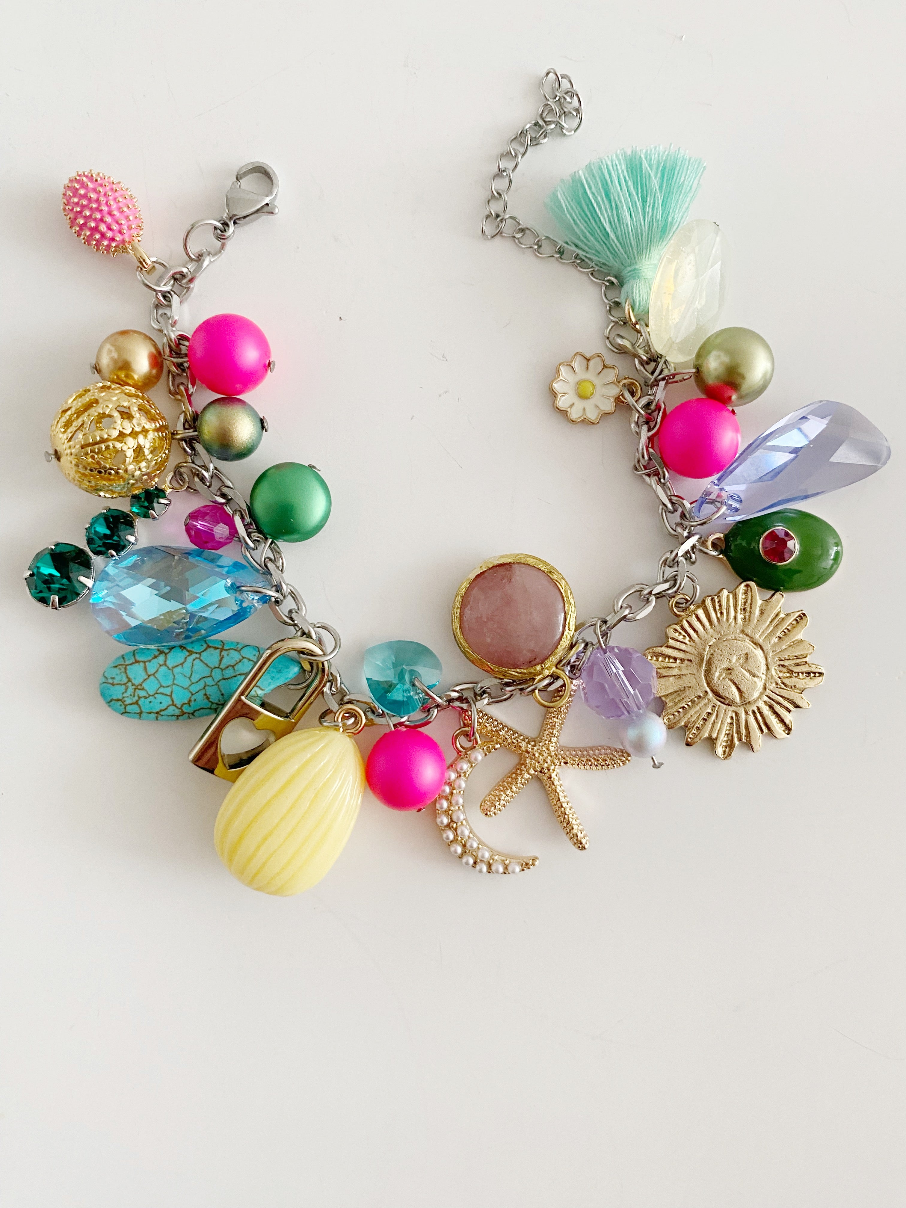 Bracelet breloques Summer fun