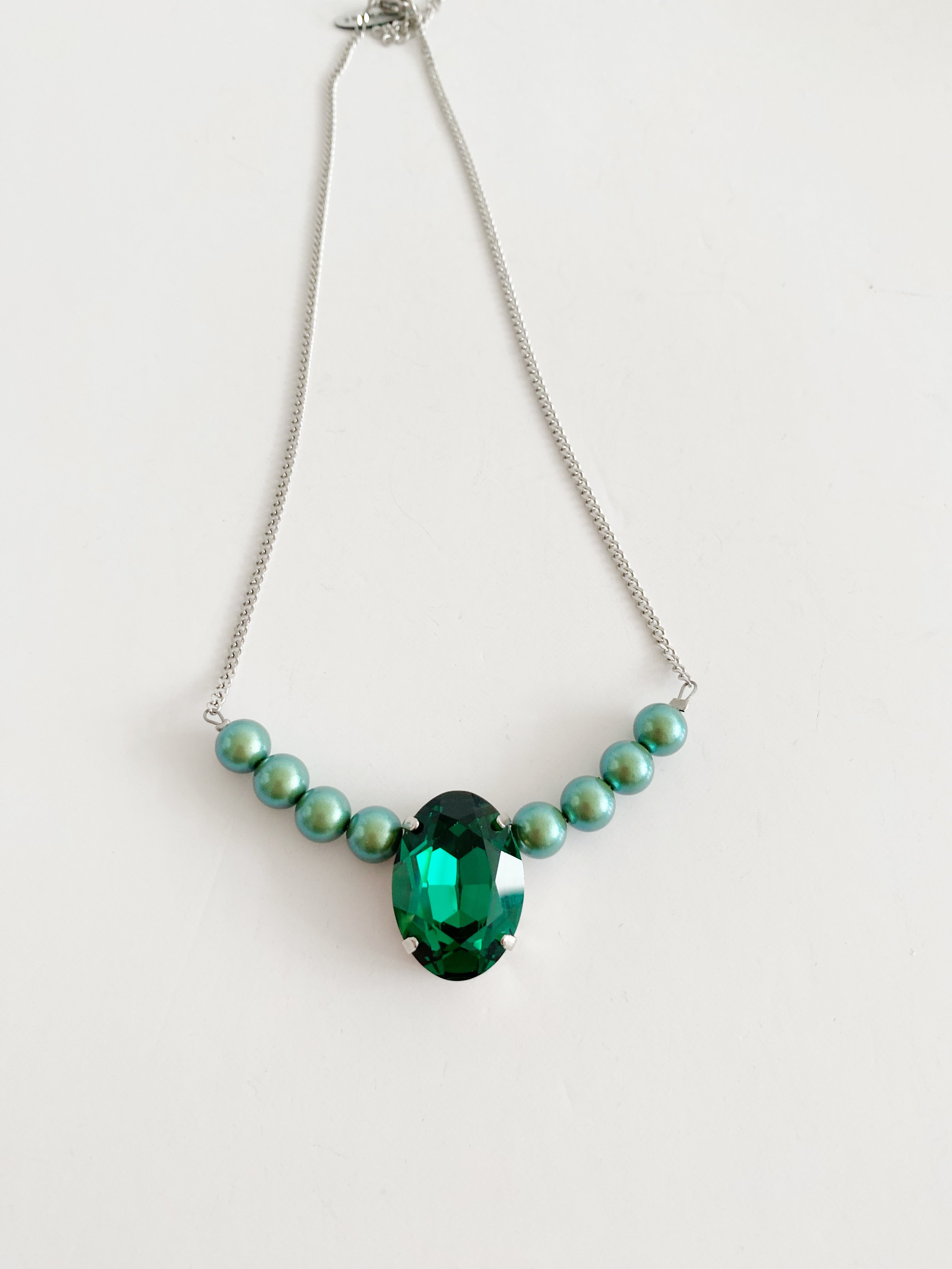 Collier Martini \ vert \ prix spĂ©cial đ