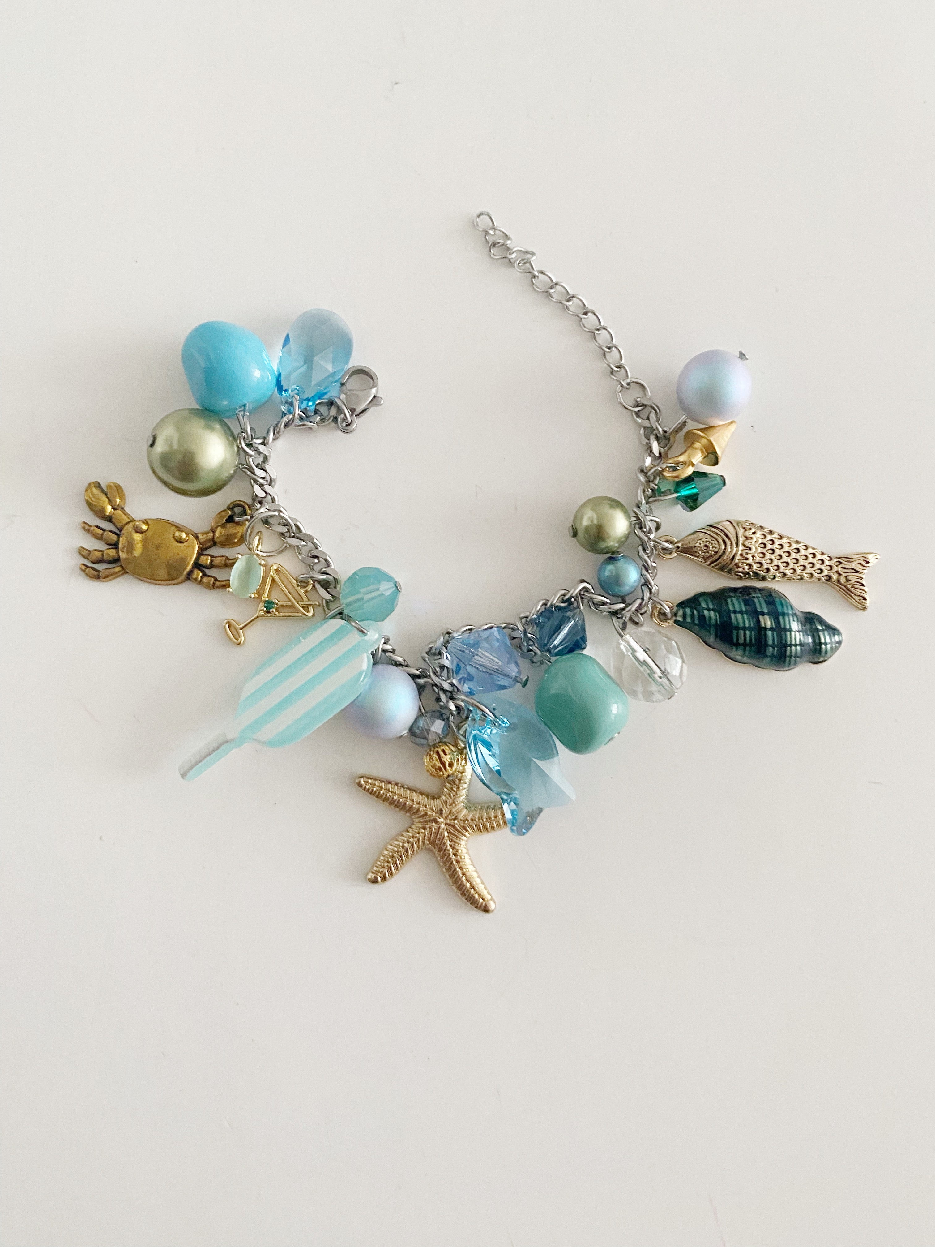 Bracelet breloques Croisière en mer