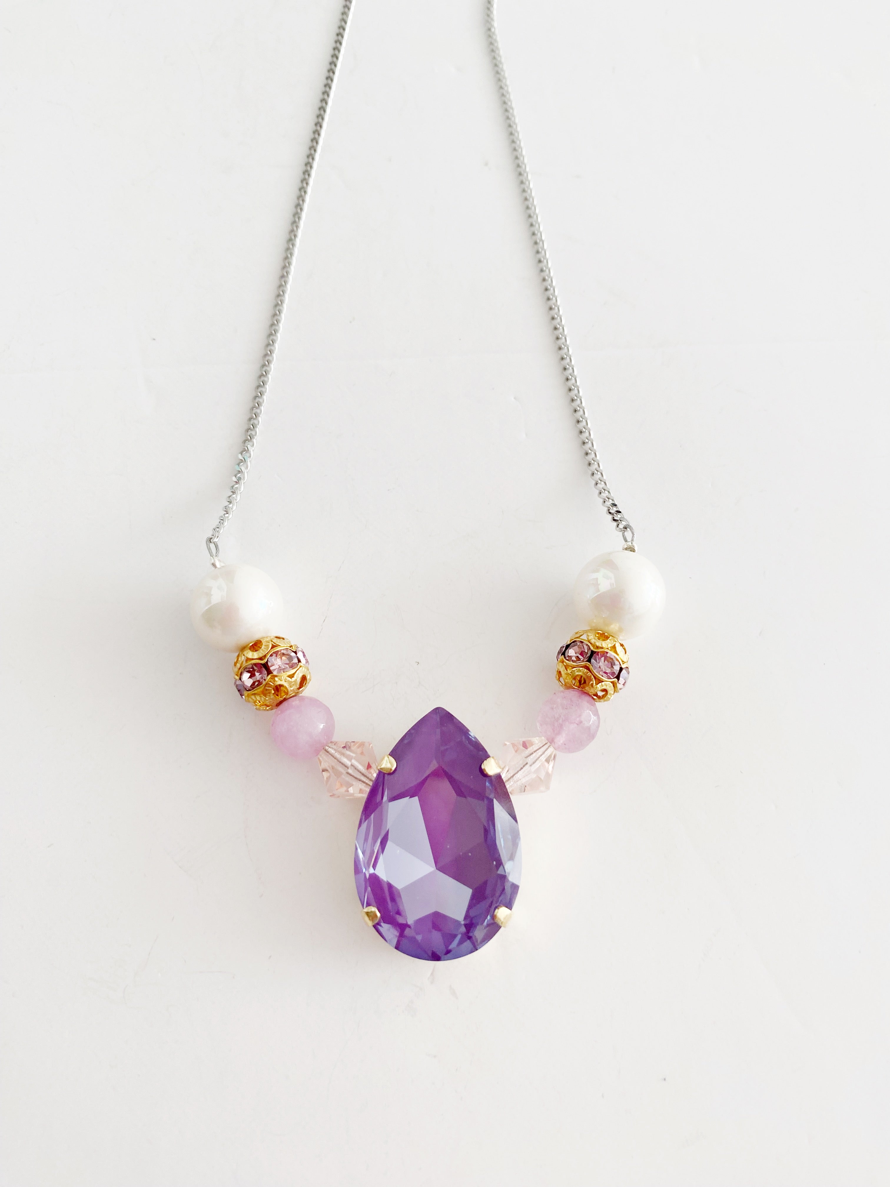 Collier Serena mauve Paris