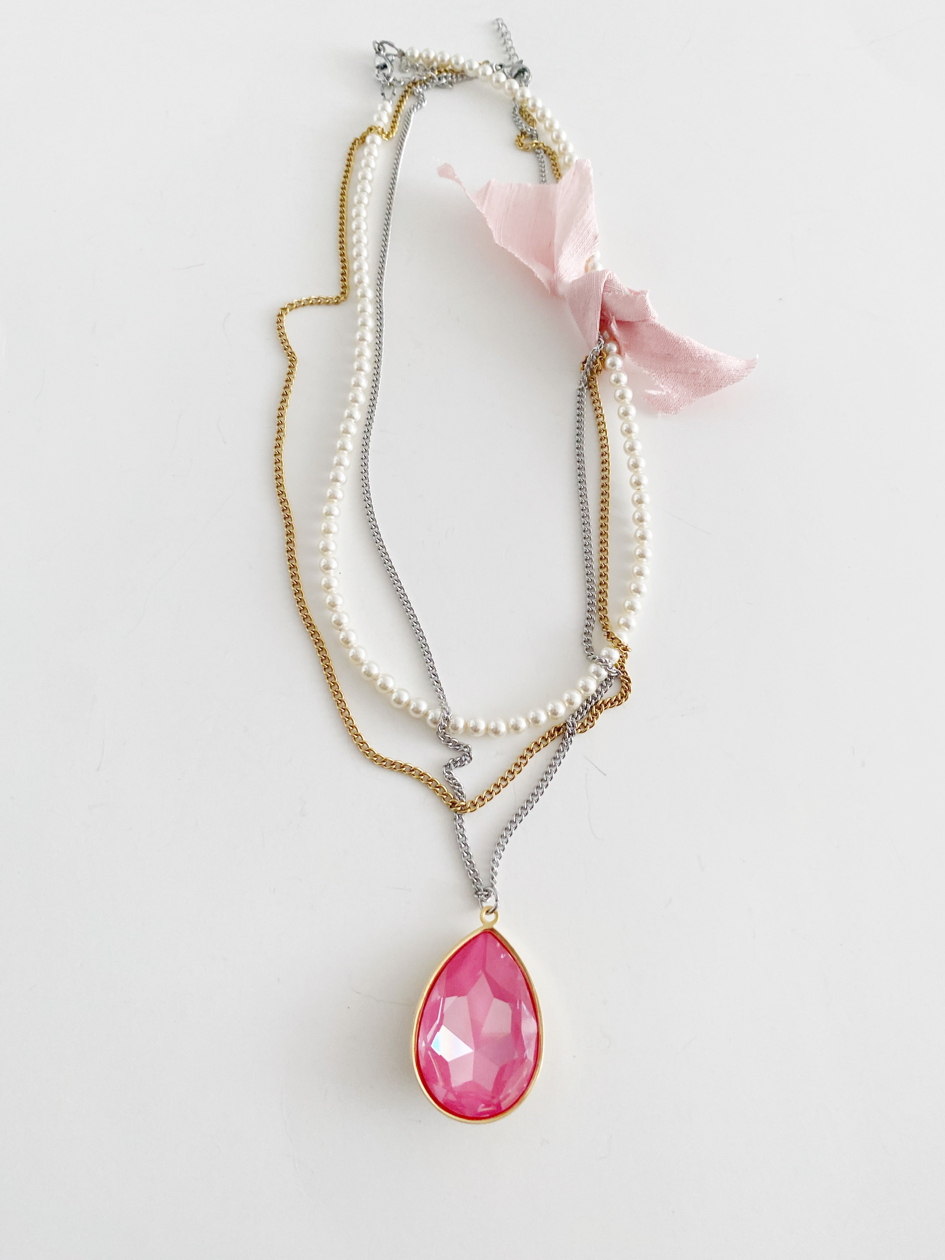 Ensemble de colliers Dhalia Pink Love \ prix spécial🩷