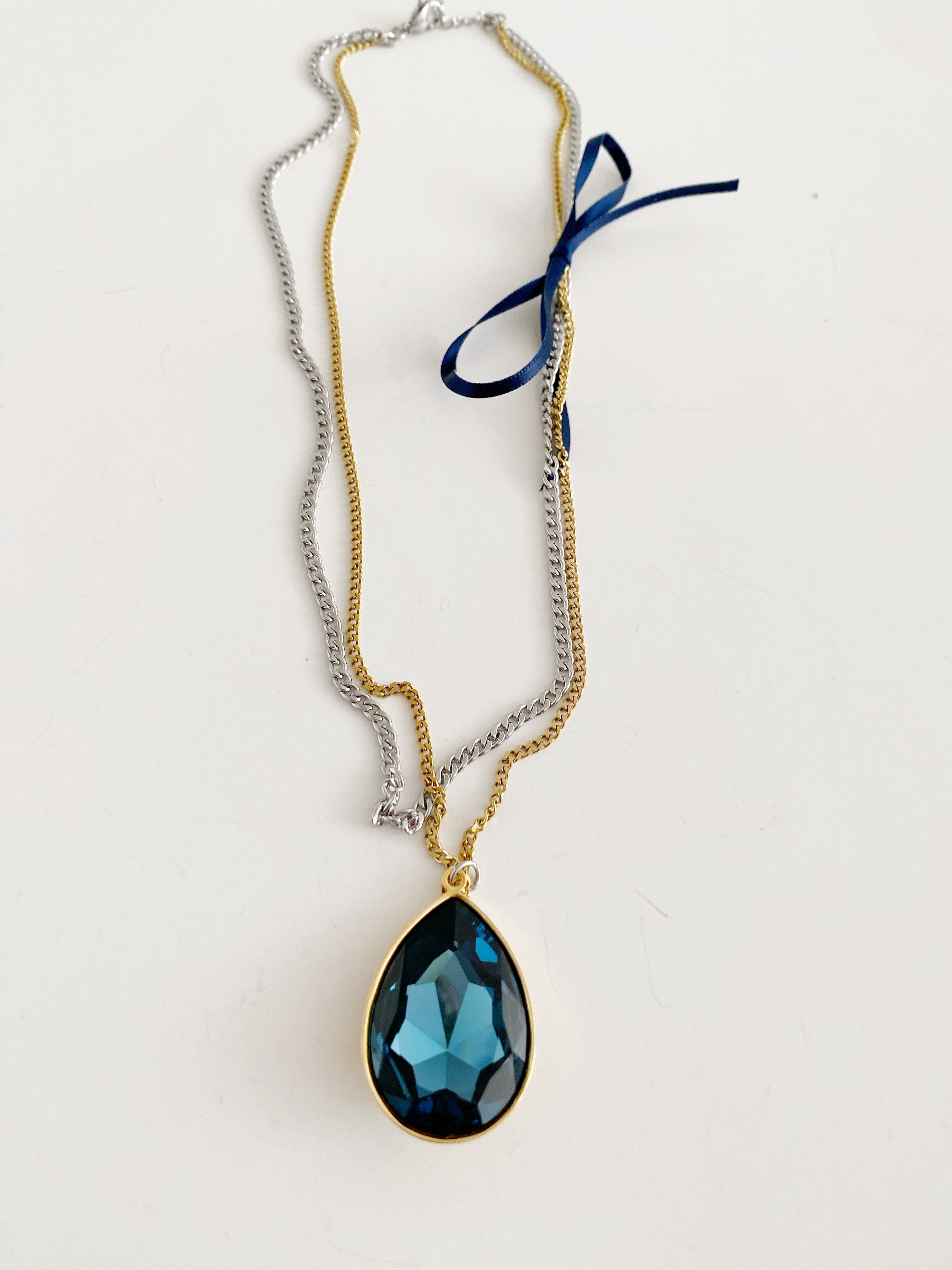 Collier pendentif La petite Marine