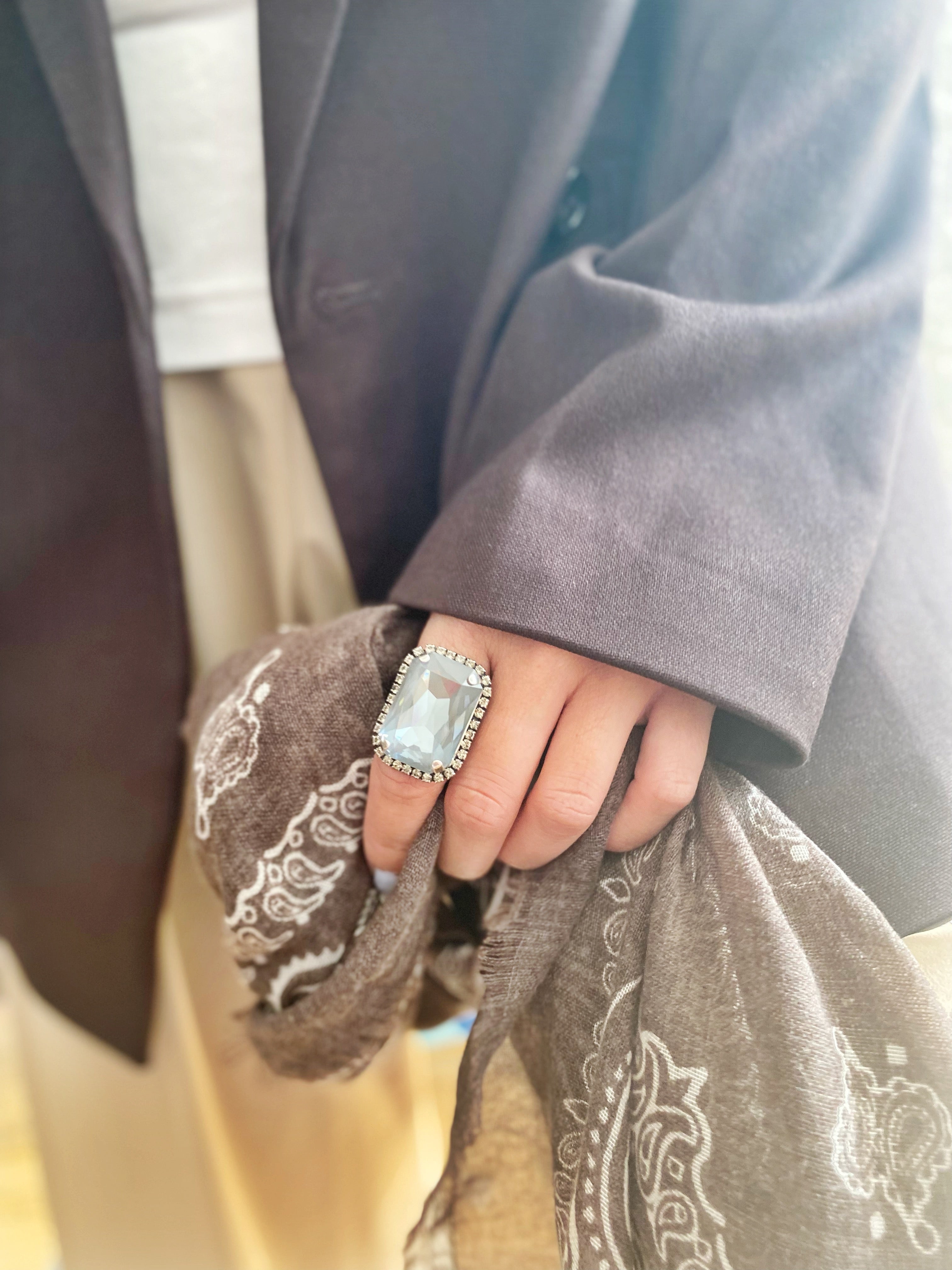 Bague Stella Dark grey