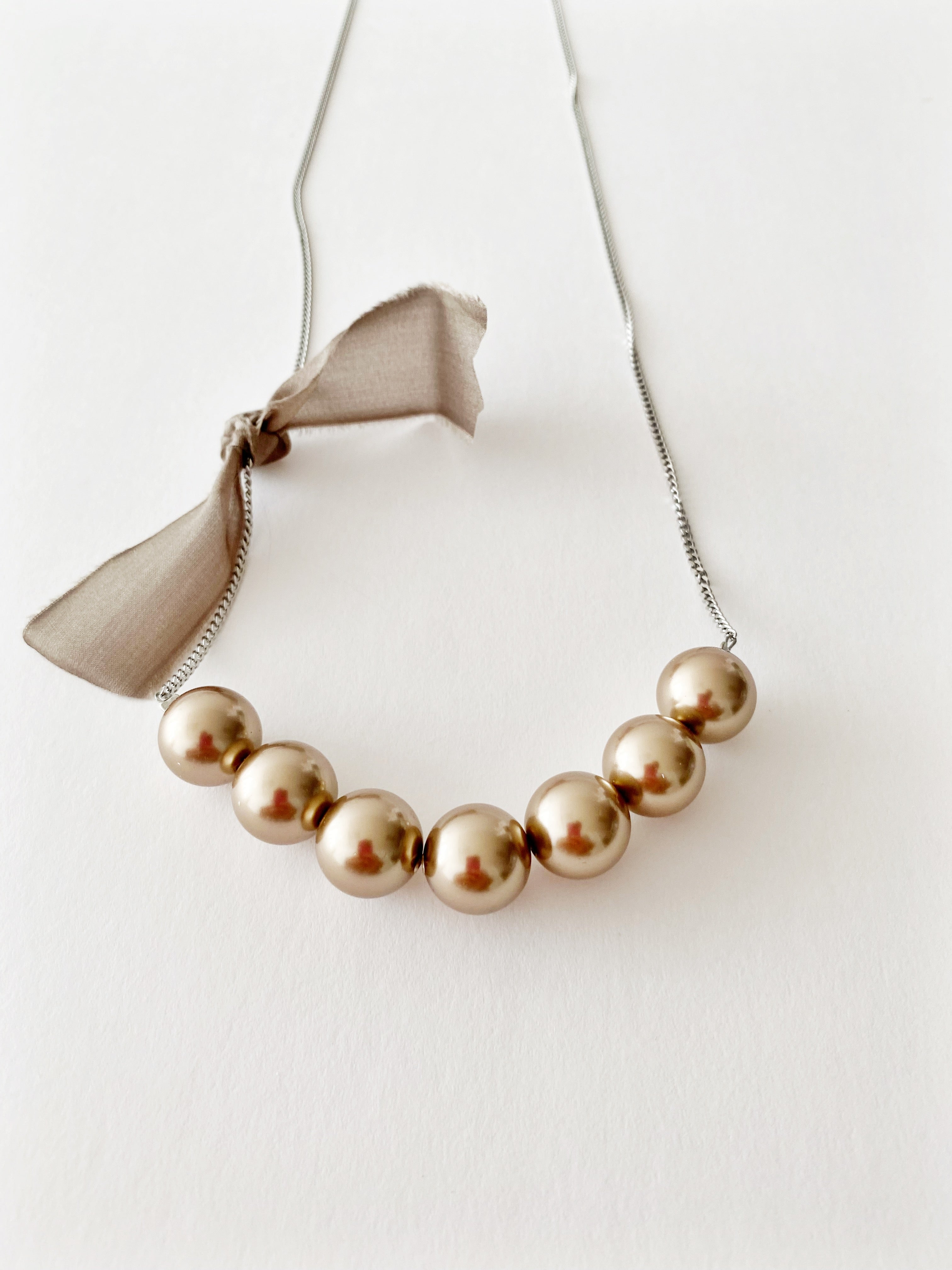 Collier Ariella Bronze / long ✨