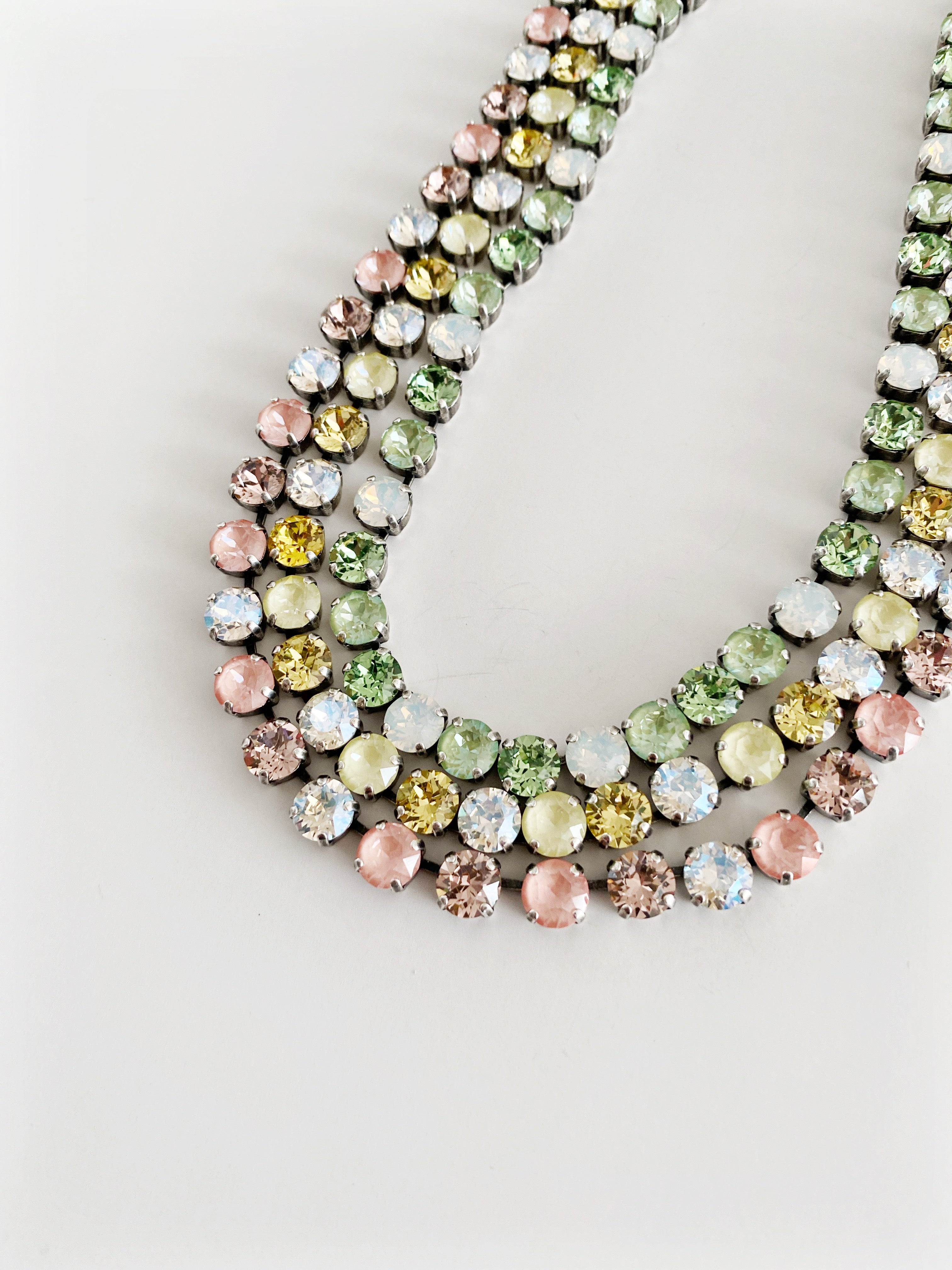 Collier Safira printanier \ Flamant Rose