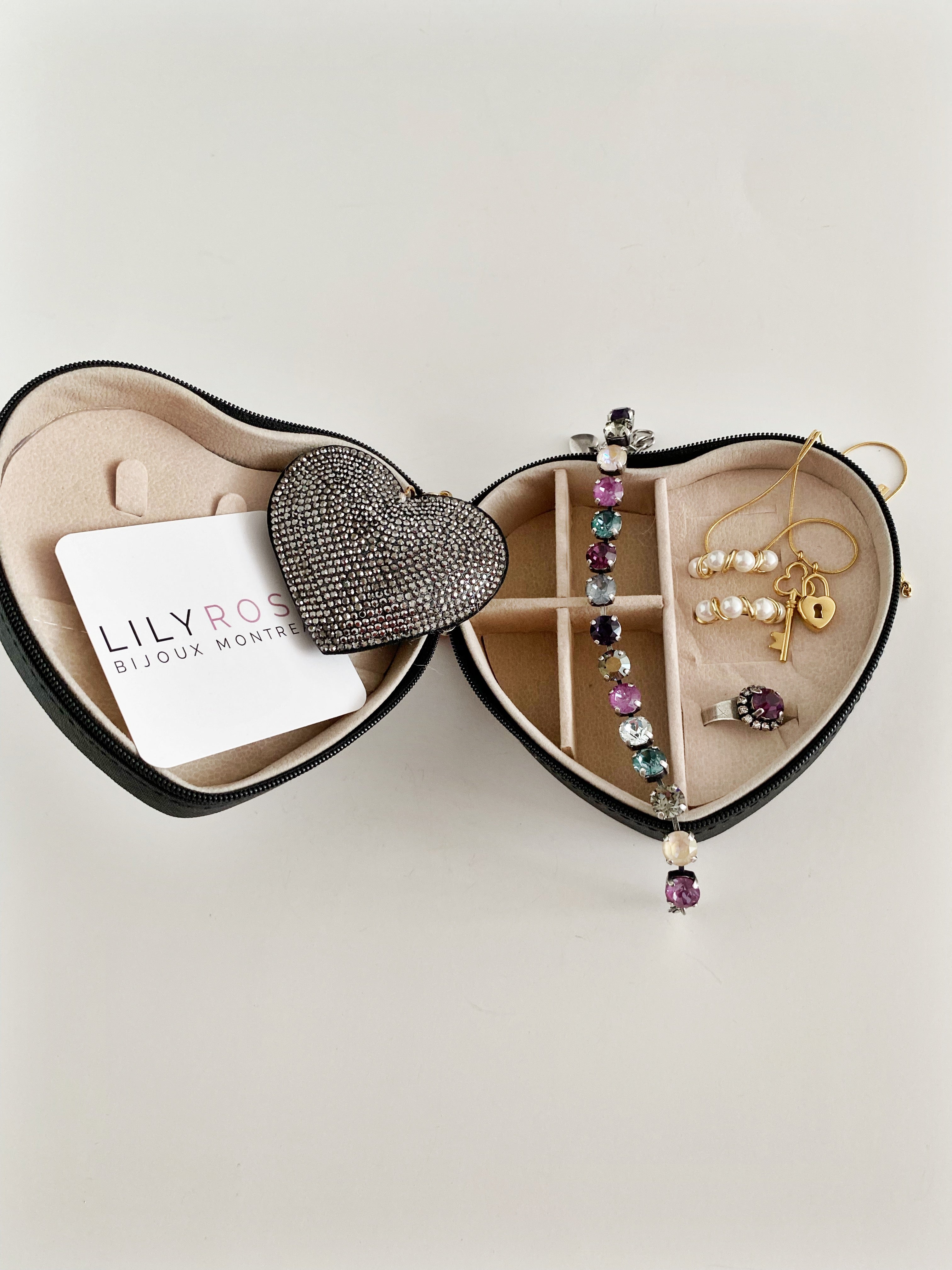 Boite Lily Rose en automne ✨\ gold