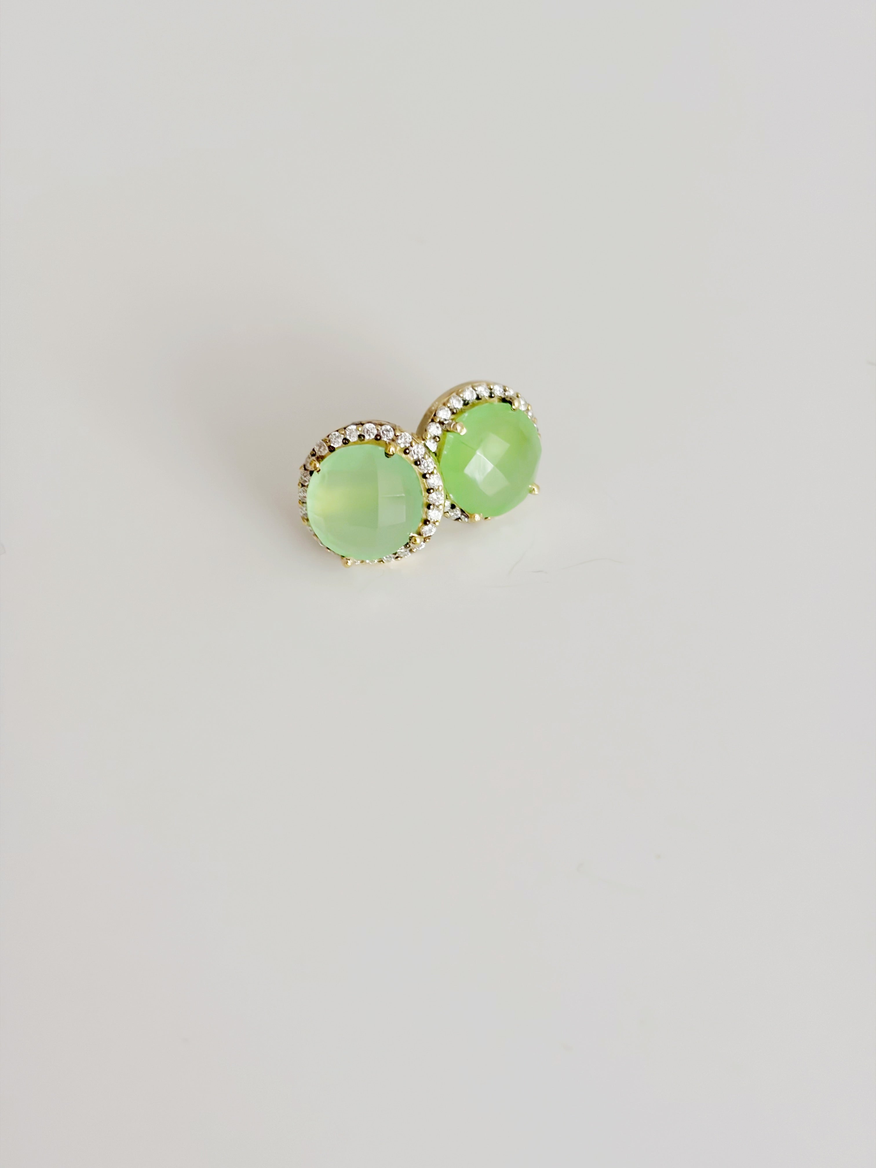 Boucles d'oreilles Harlow green