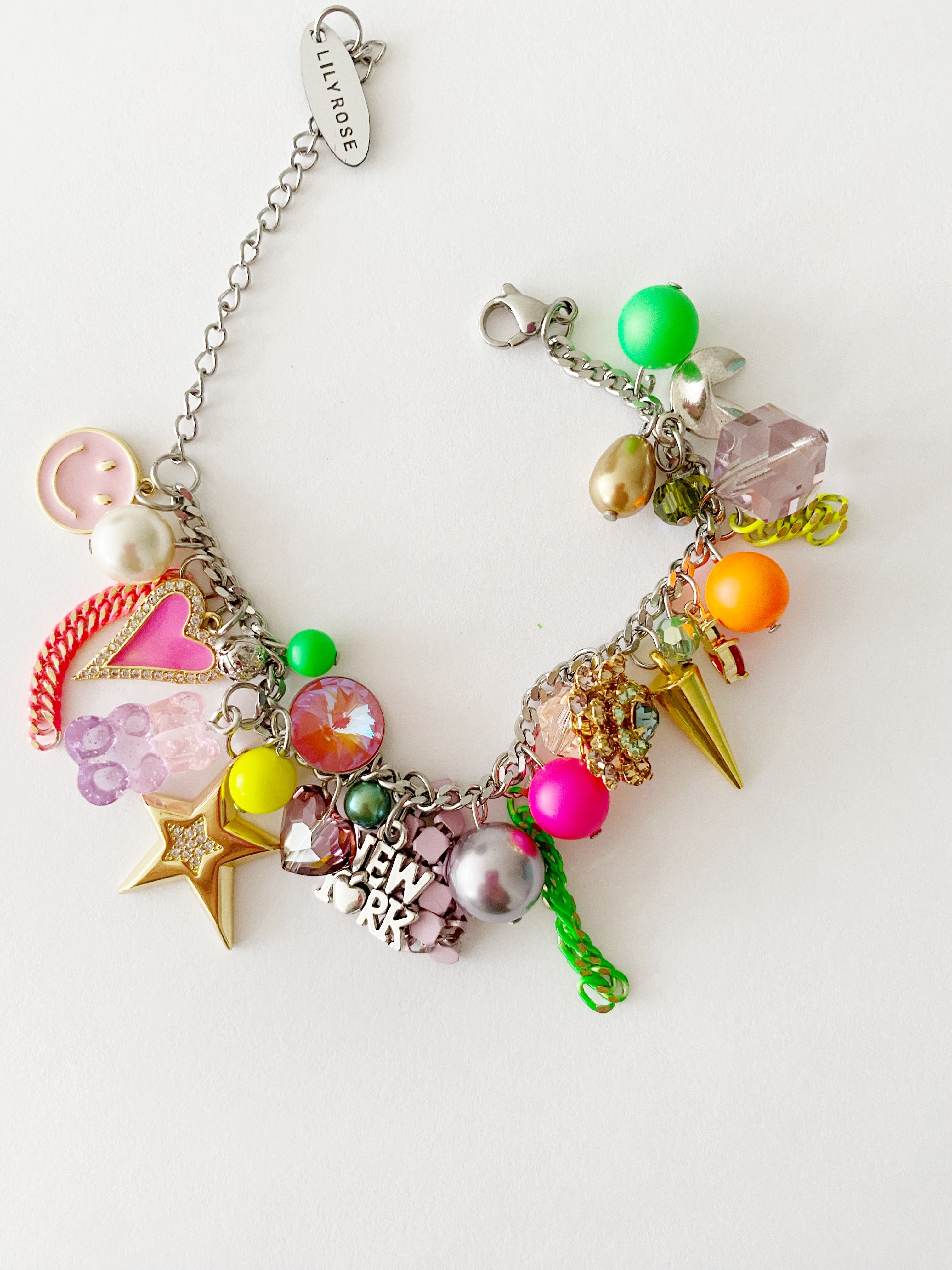 Bracelet NY charms đ