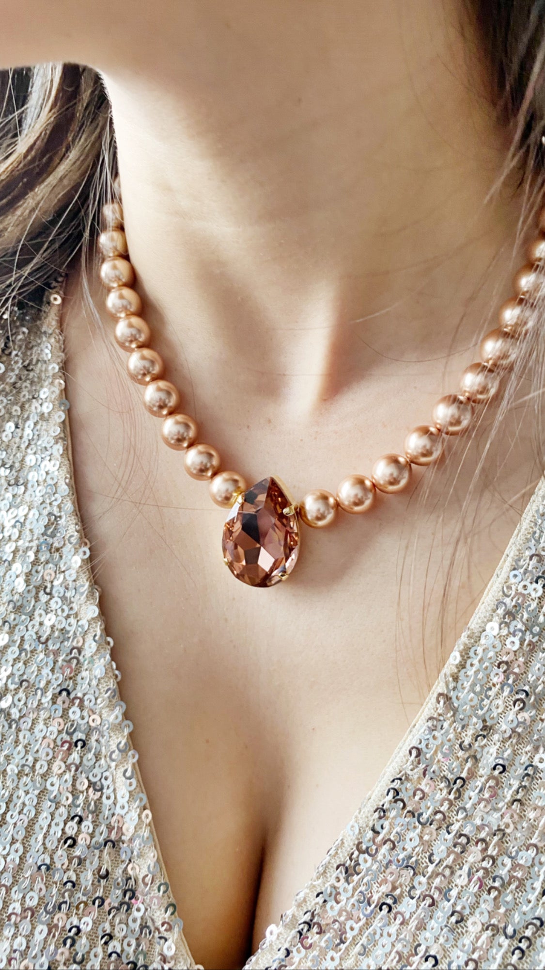Collier Roseblush crush đ