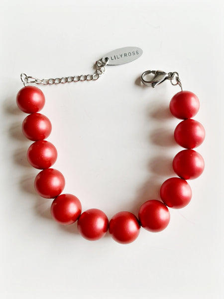 Red velvet bracelet Clearance