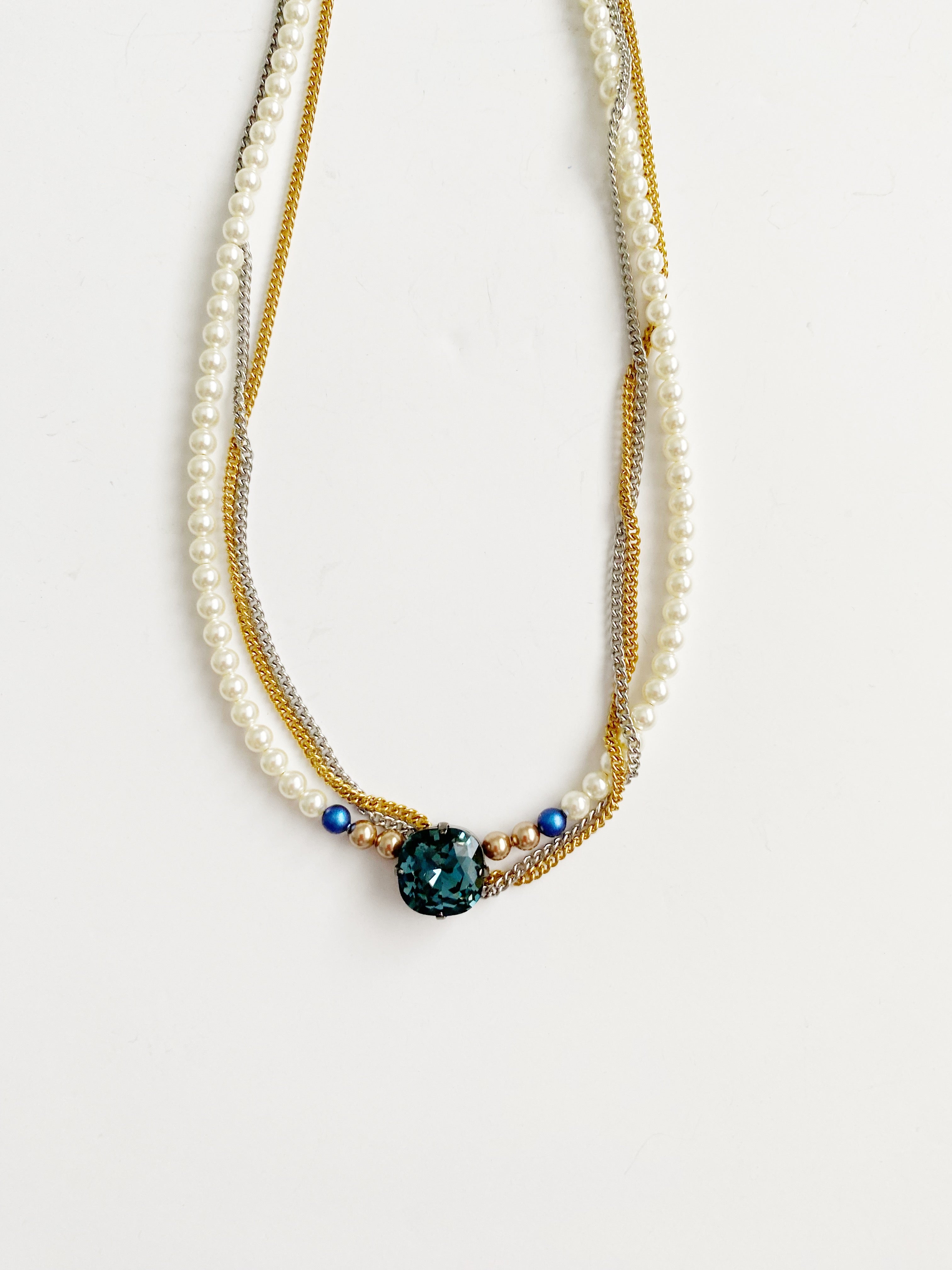 Collier India Navy blue