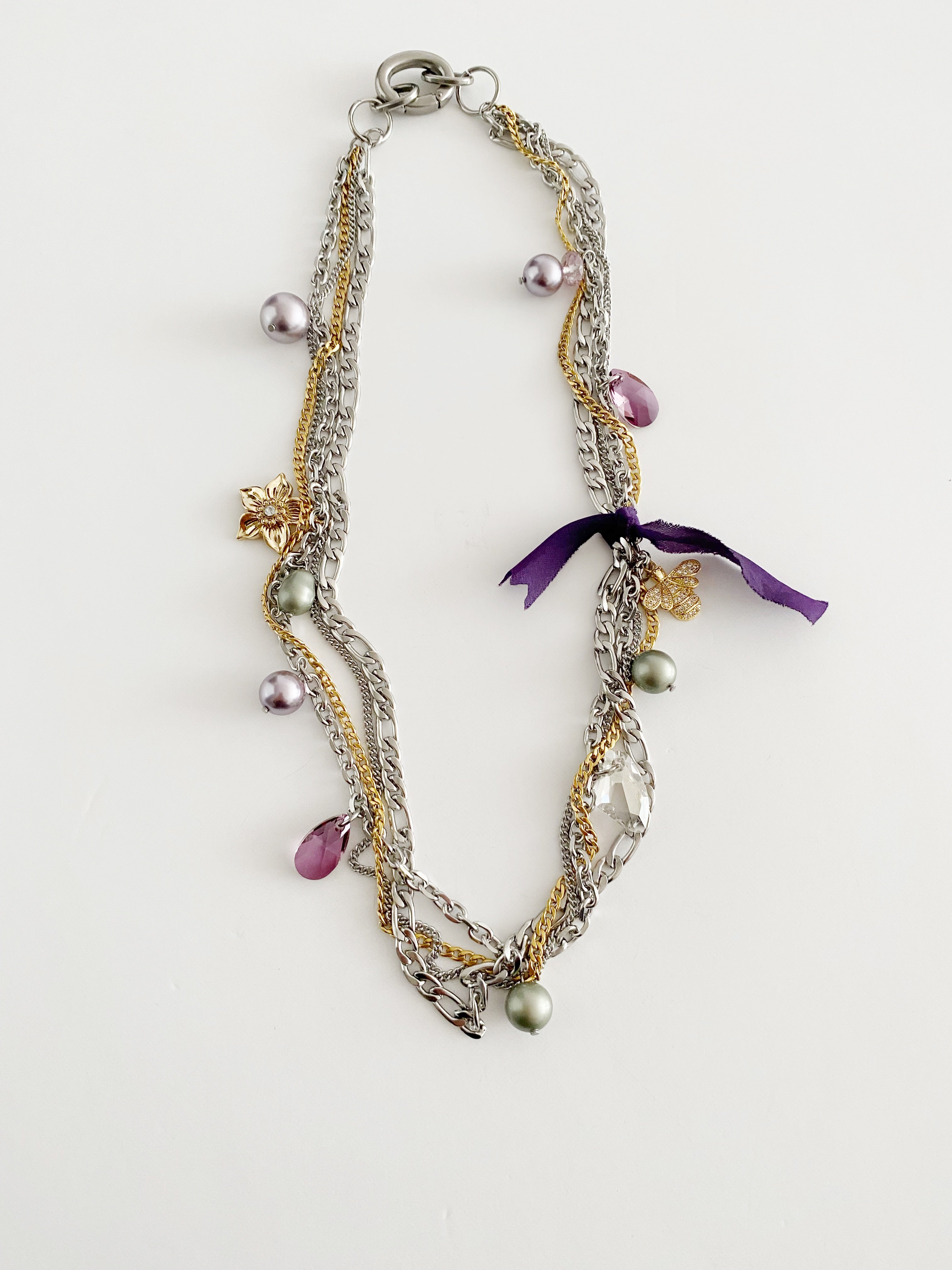 Collier India Mauve