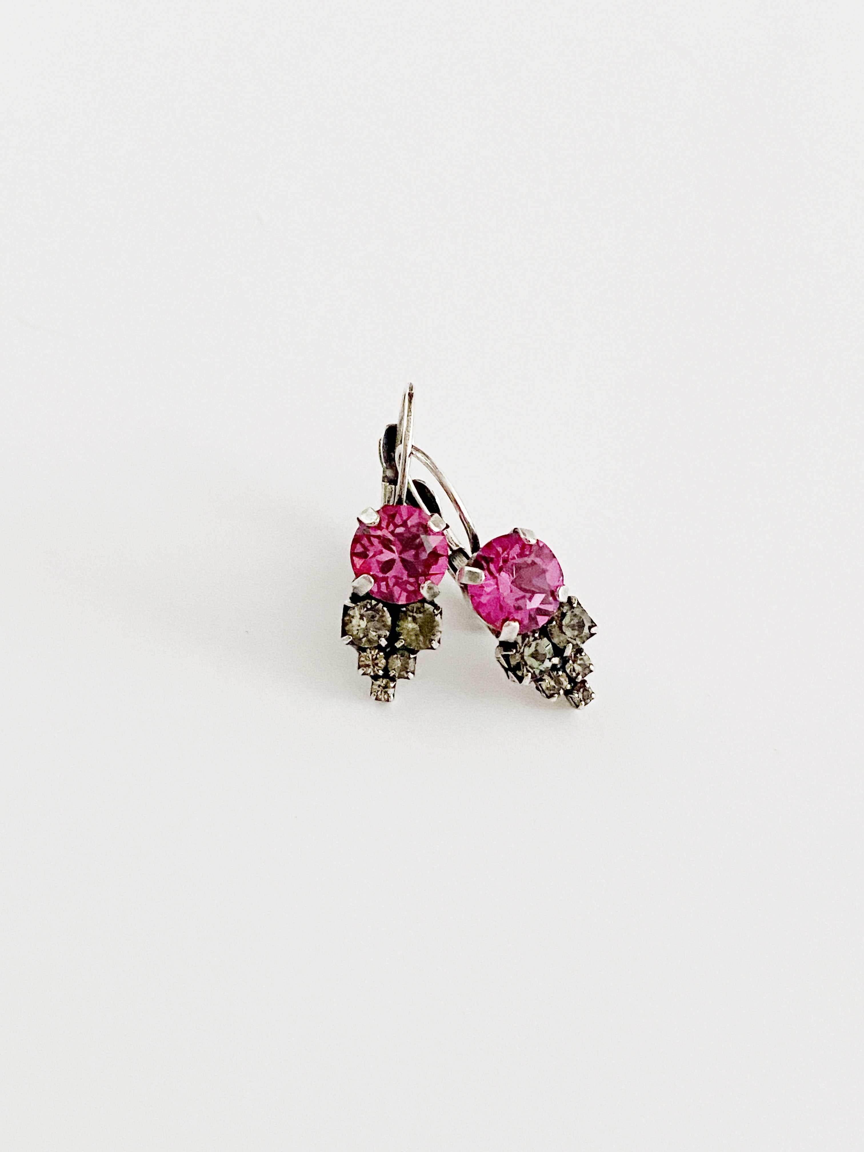 Boucles d'oreilles Milla Dark rose