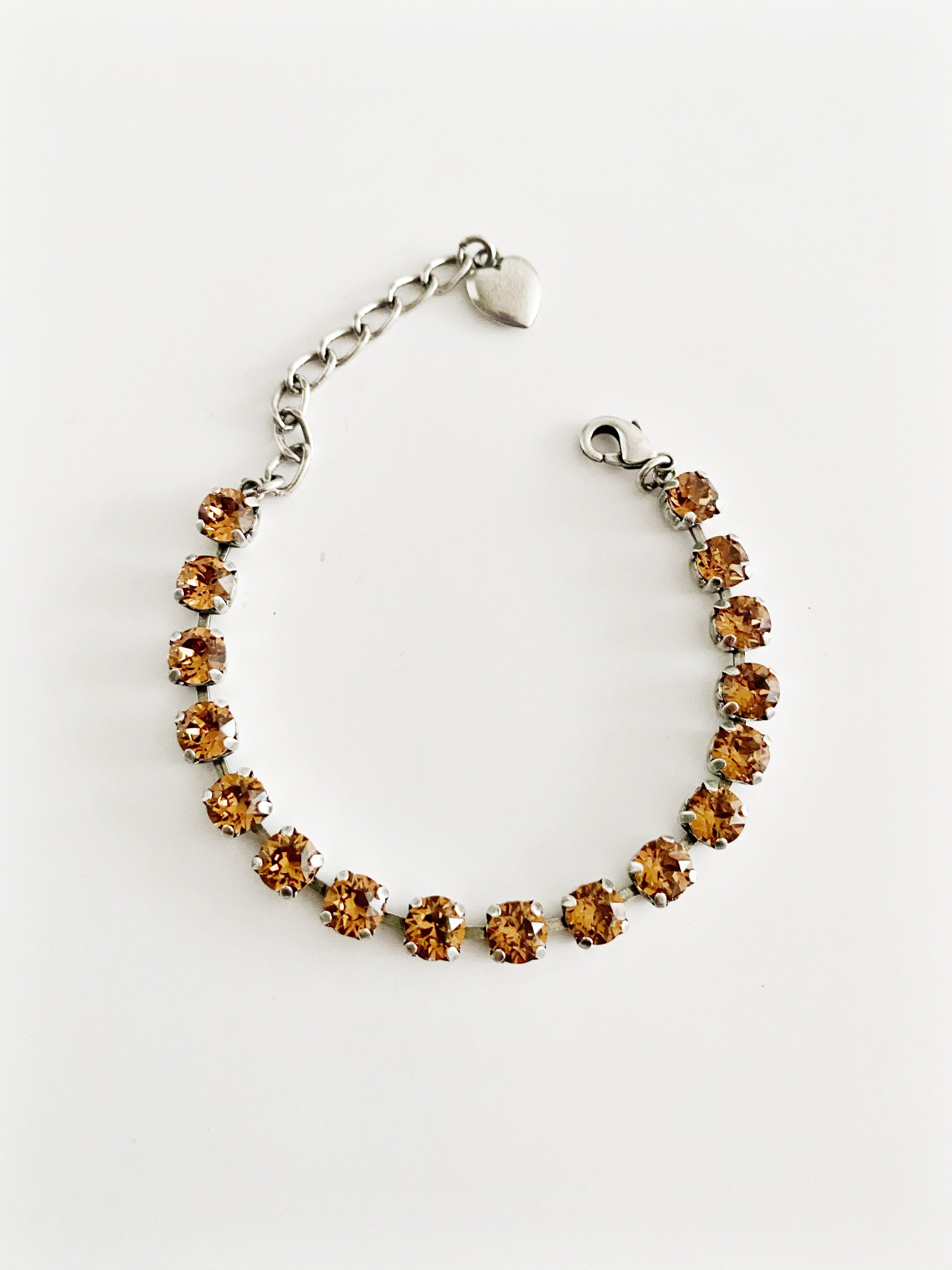 Bracelet Tinker  light Smoked  topaz / PRIX SPÉCIAL 🤎