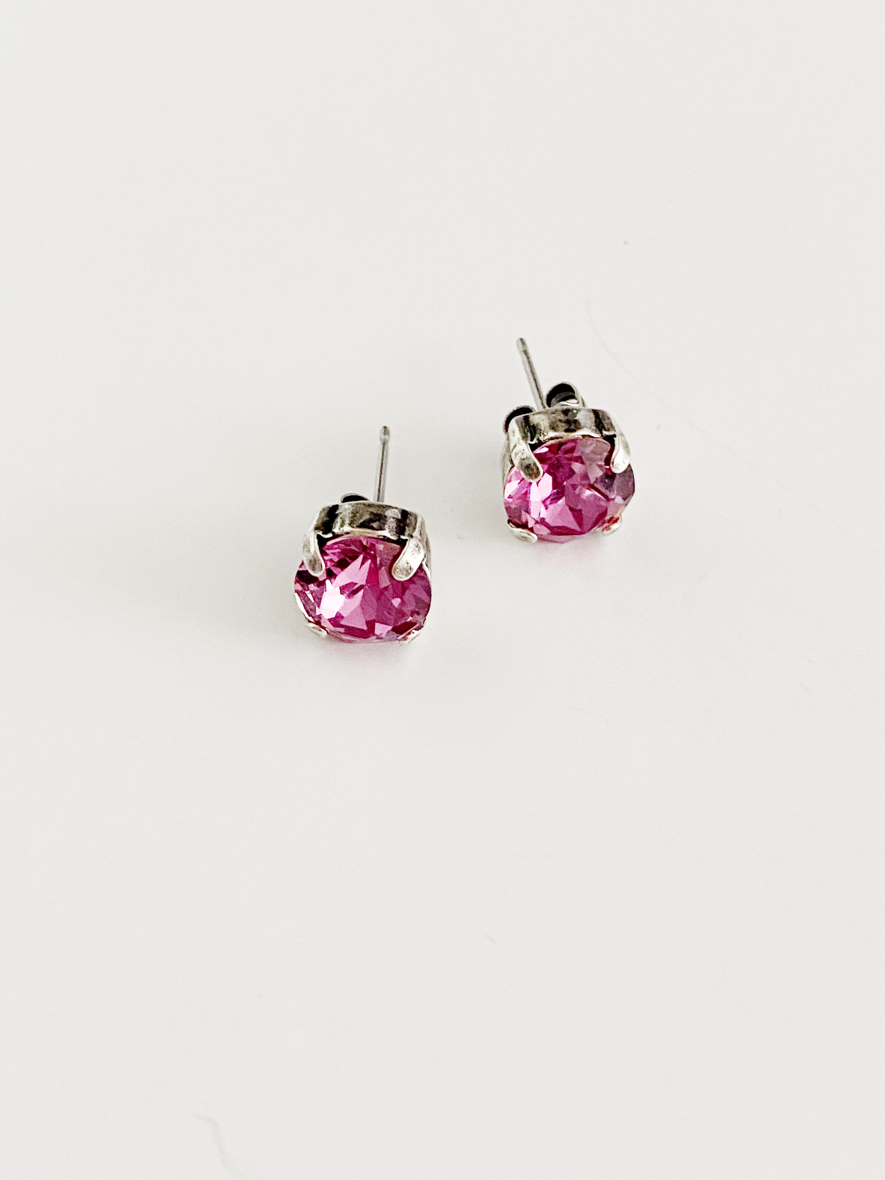 Boucles d'oreilles Stud Dark rose