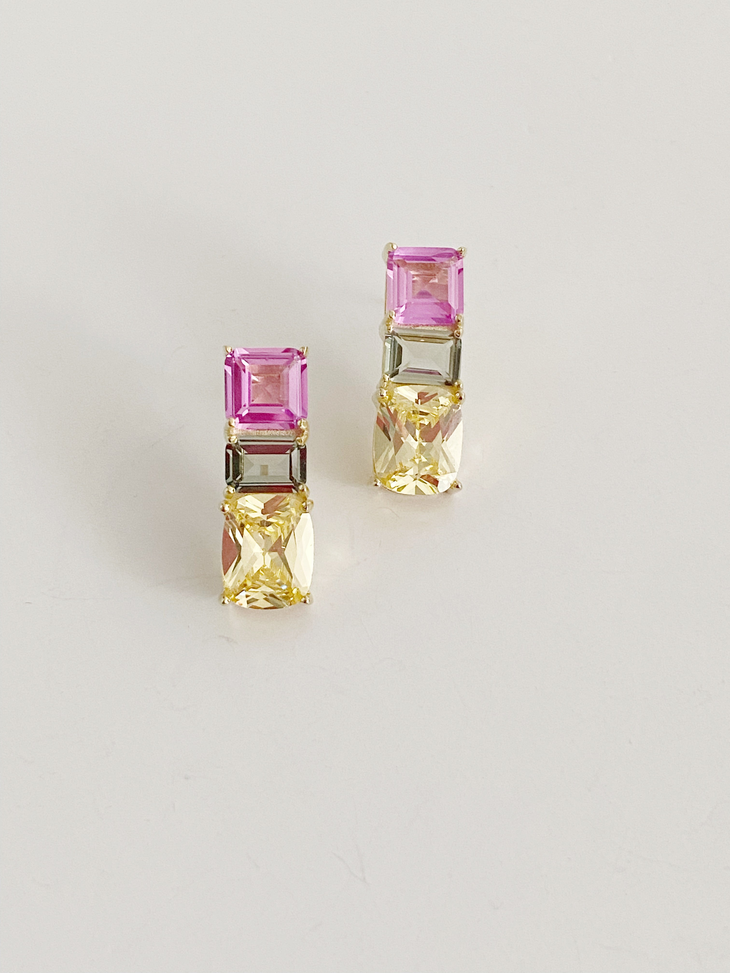 Boucles d'oreilles Pink bliss