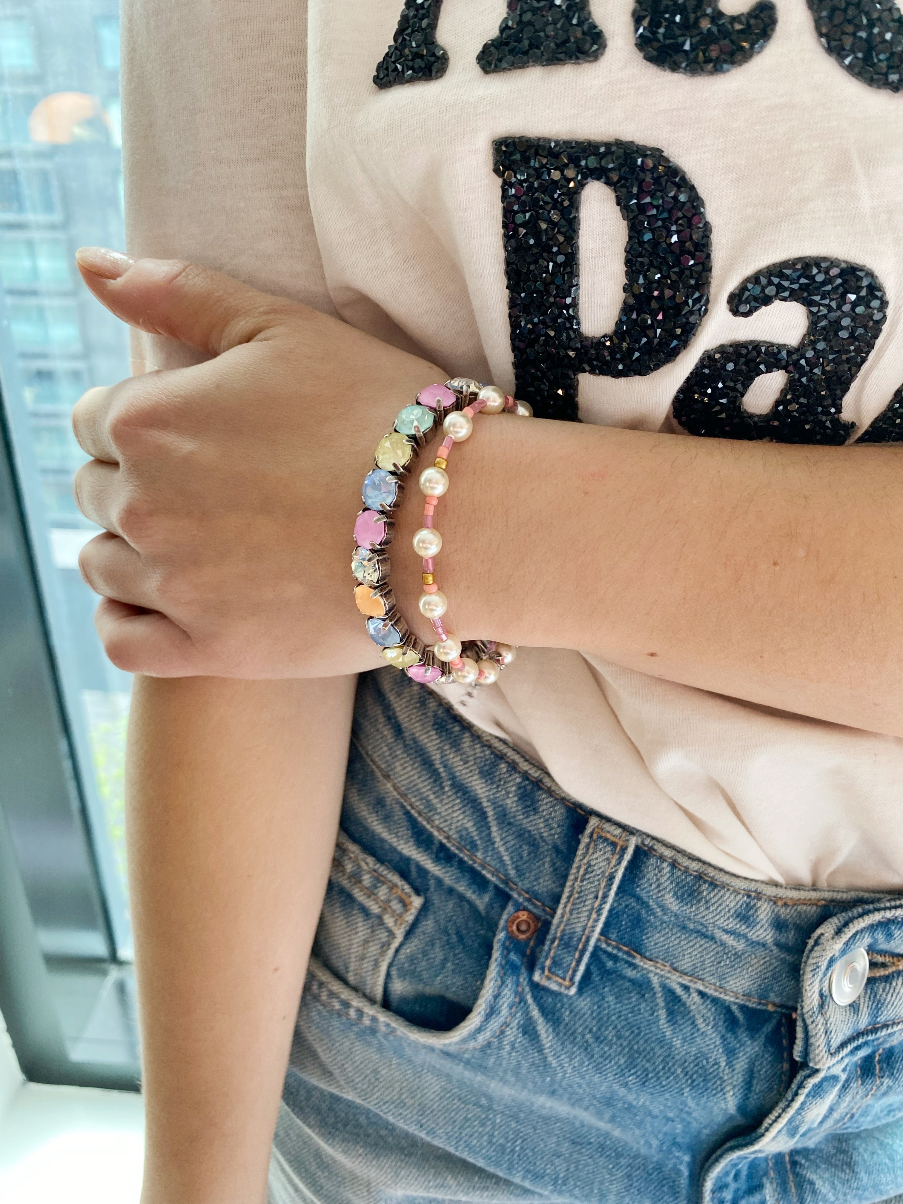 Bracelet élastique Sorbet à la plage