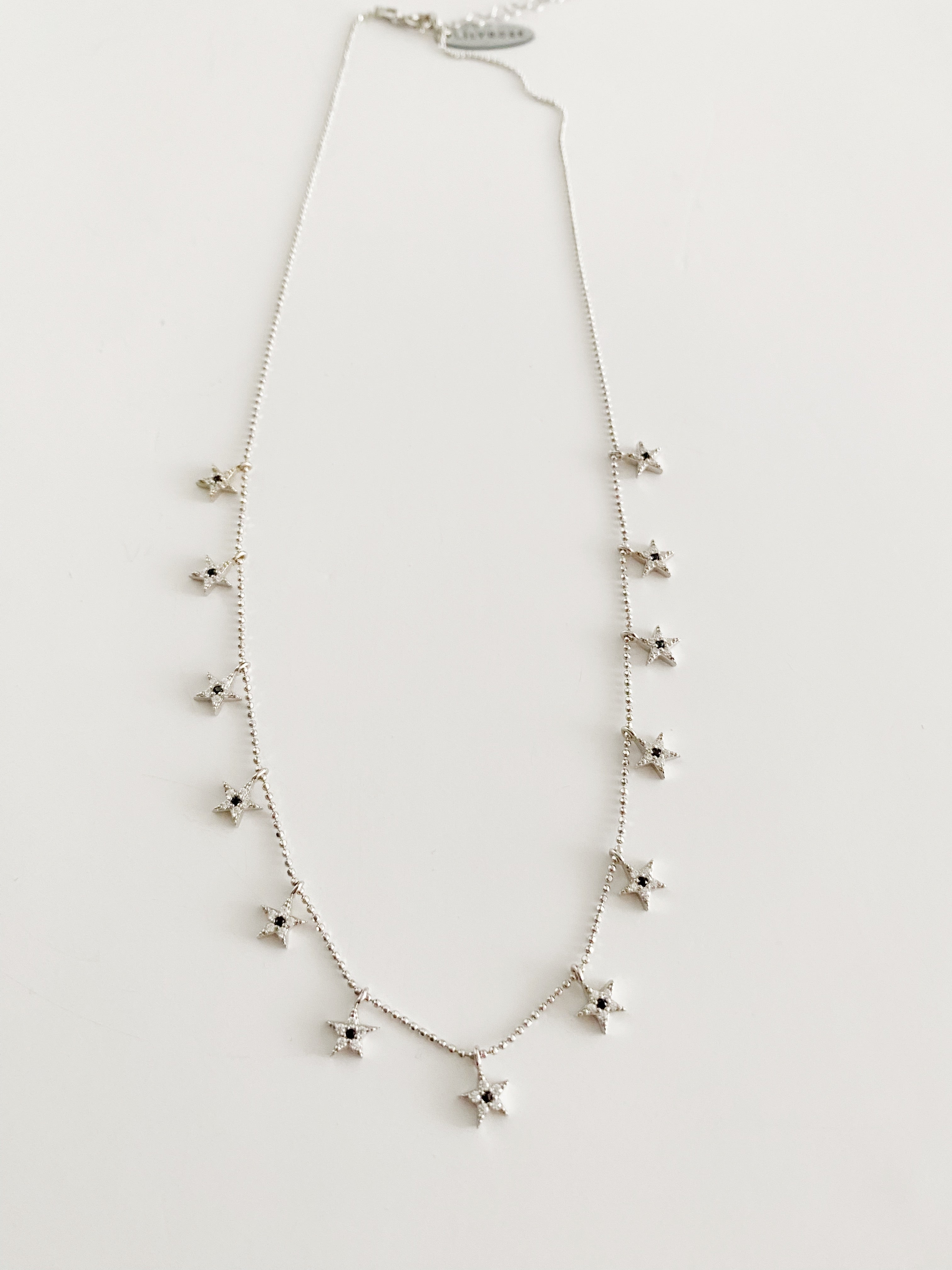 Collier STAR et LILY \ silver