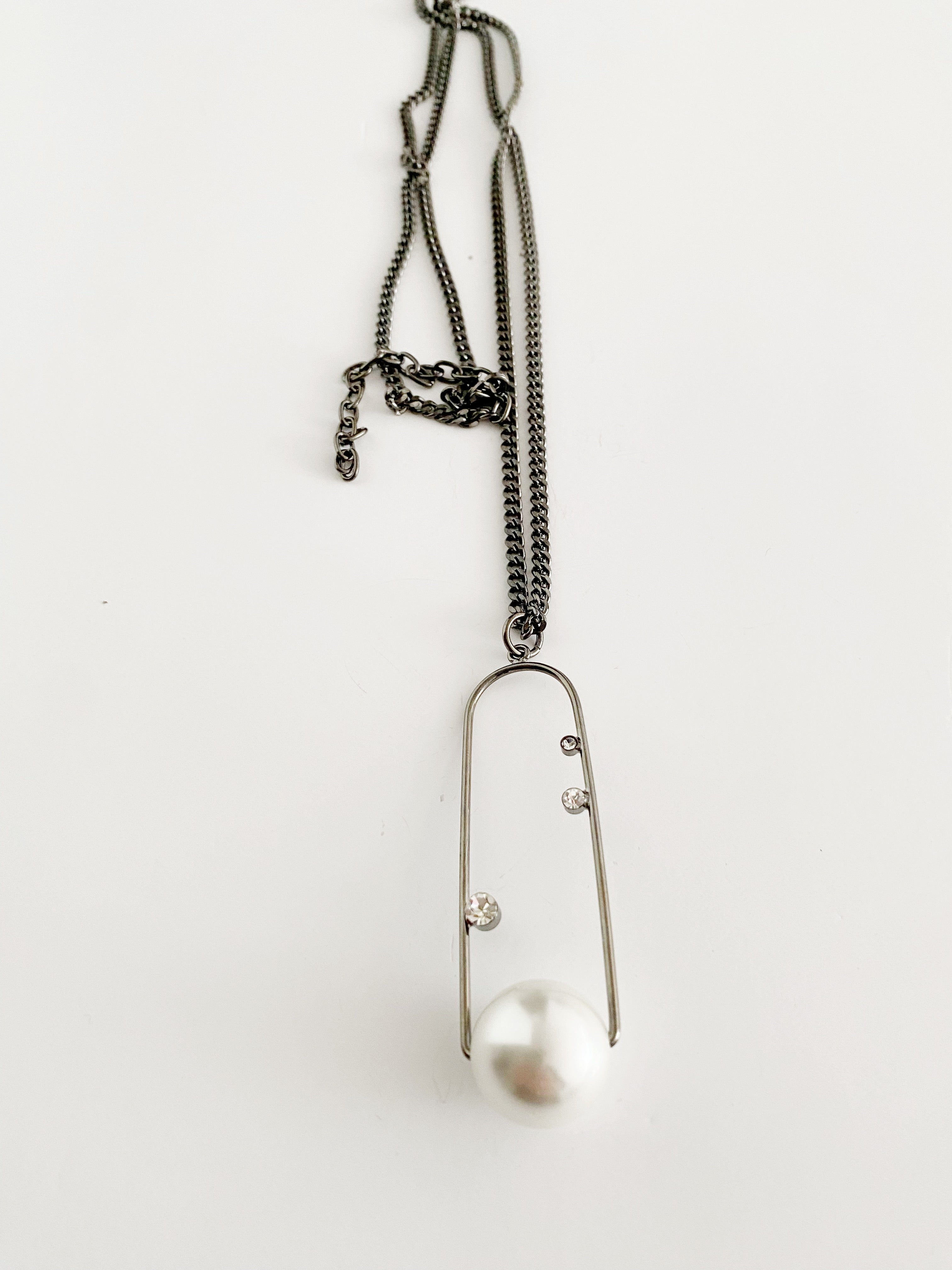 Collier  long Audrey black