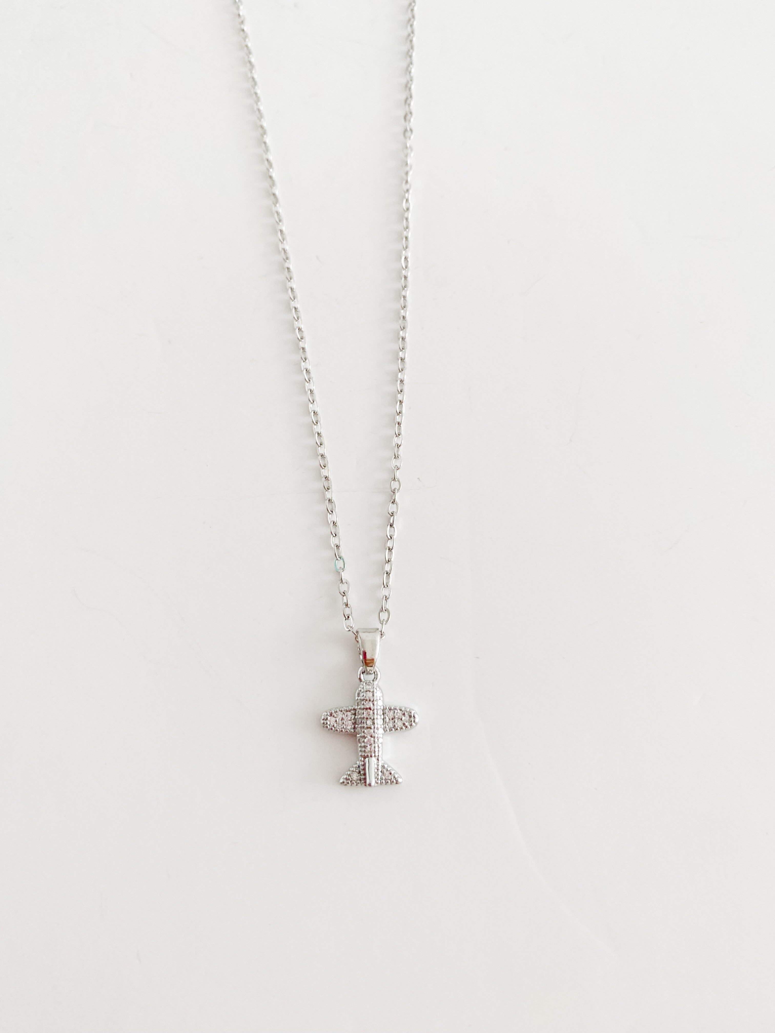 Collier jet lag \ silver