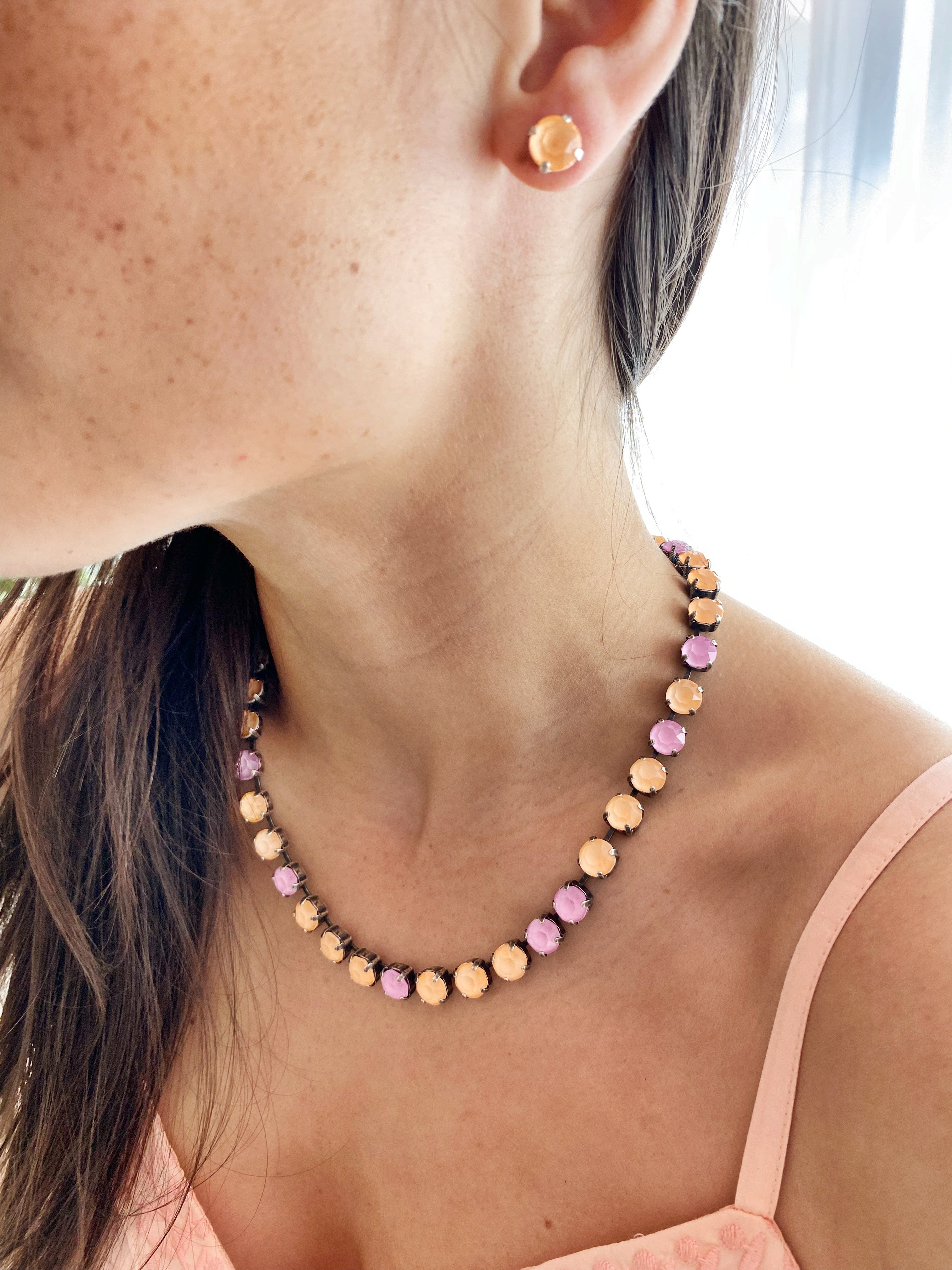 Boucles d'oreilles stud \sorbet
