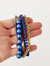 Ensemble de Bracelets  Blu