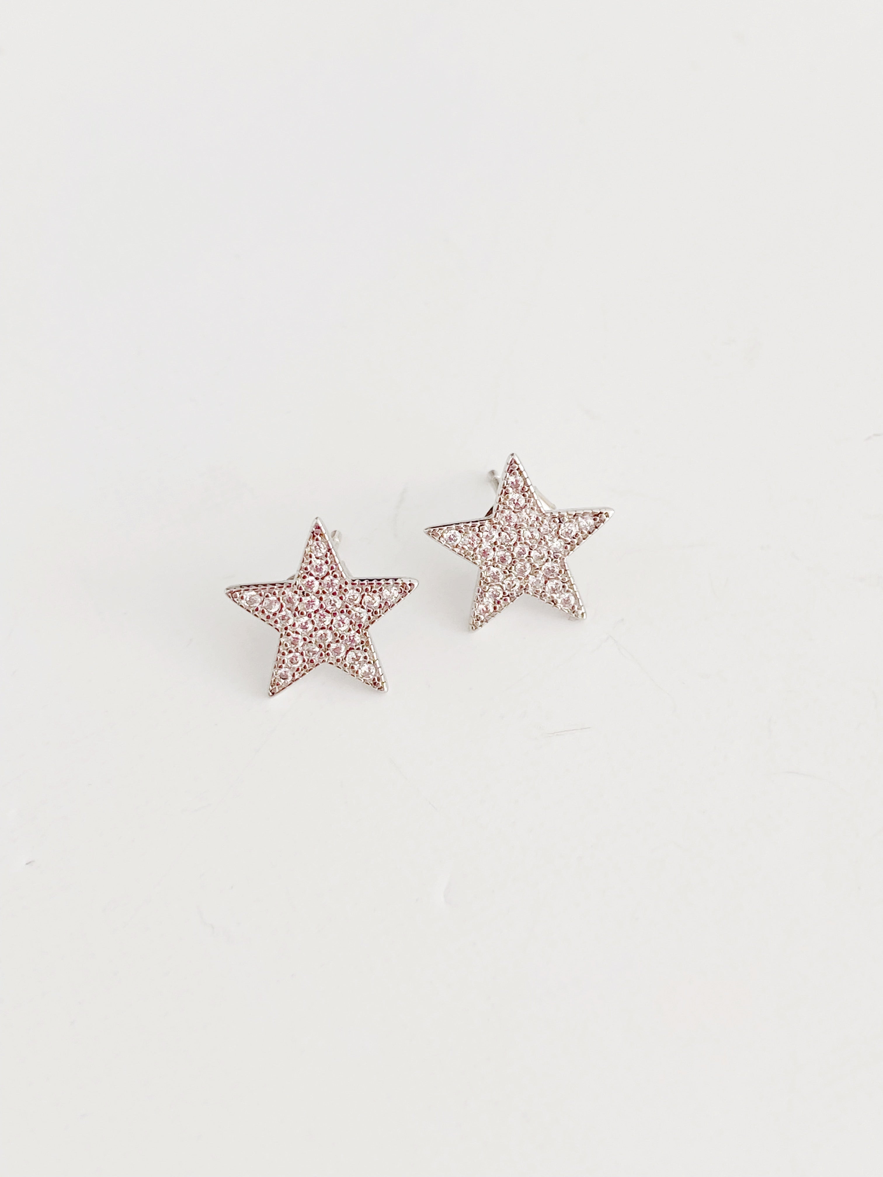 Boucles d'oreilles Star \ silver