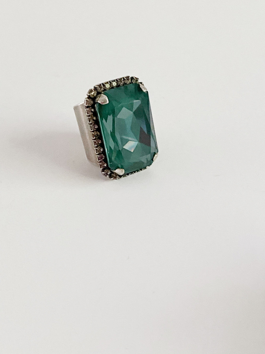 Bague cocktail Stella \ pine green