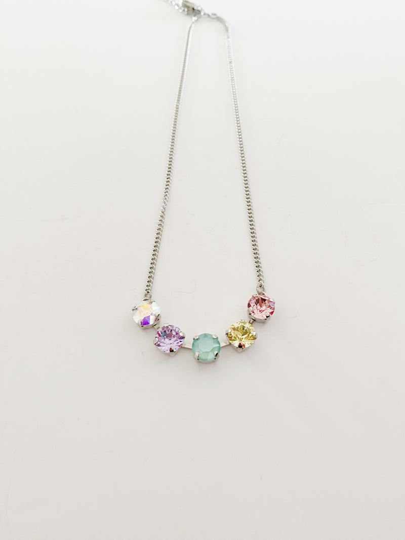 Collier Rainbow pastel