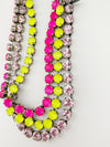 Collier  Neon pink