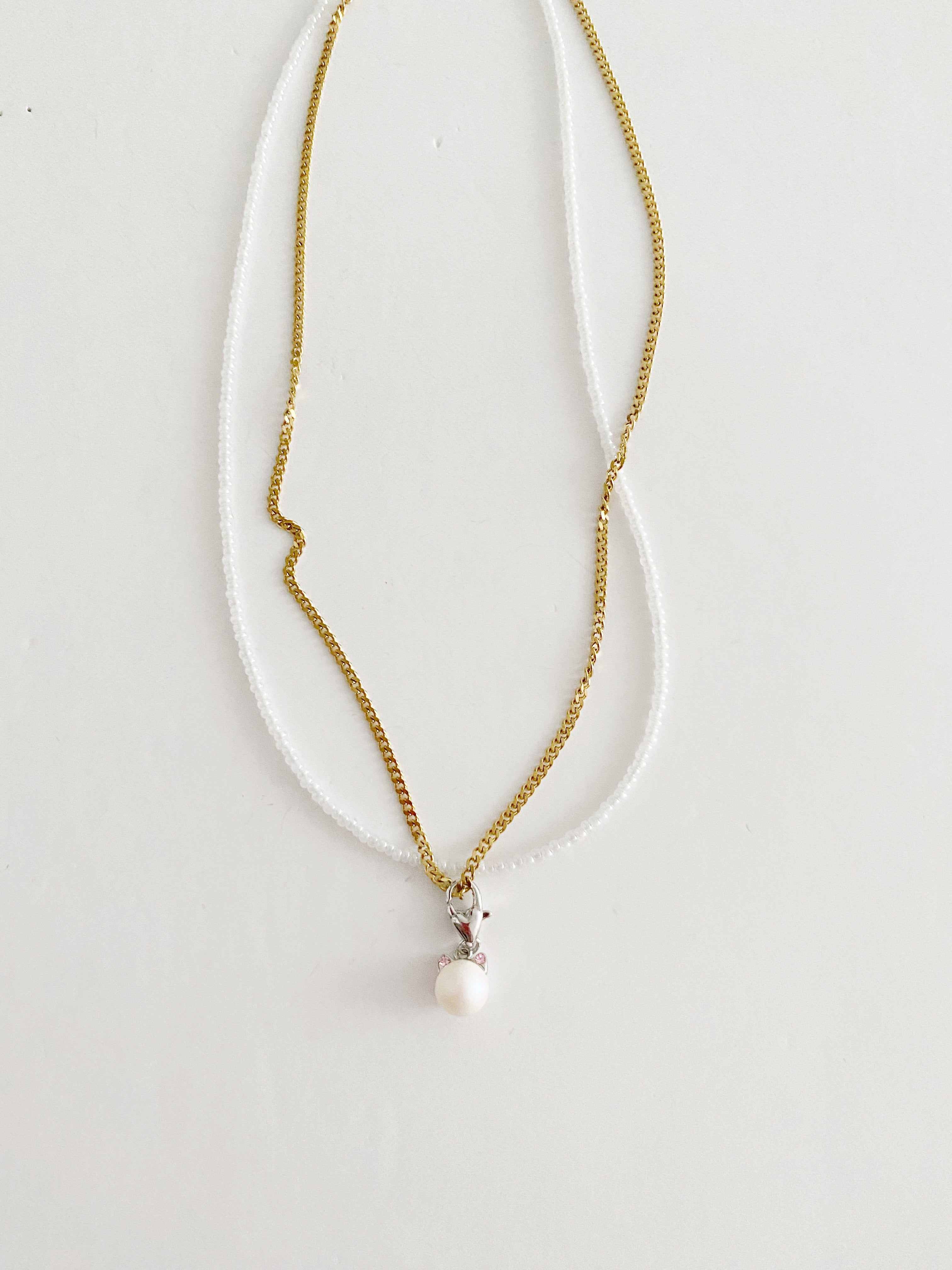 Collier Figaro blanc