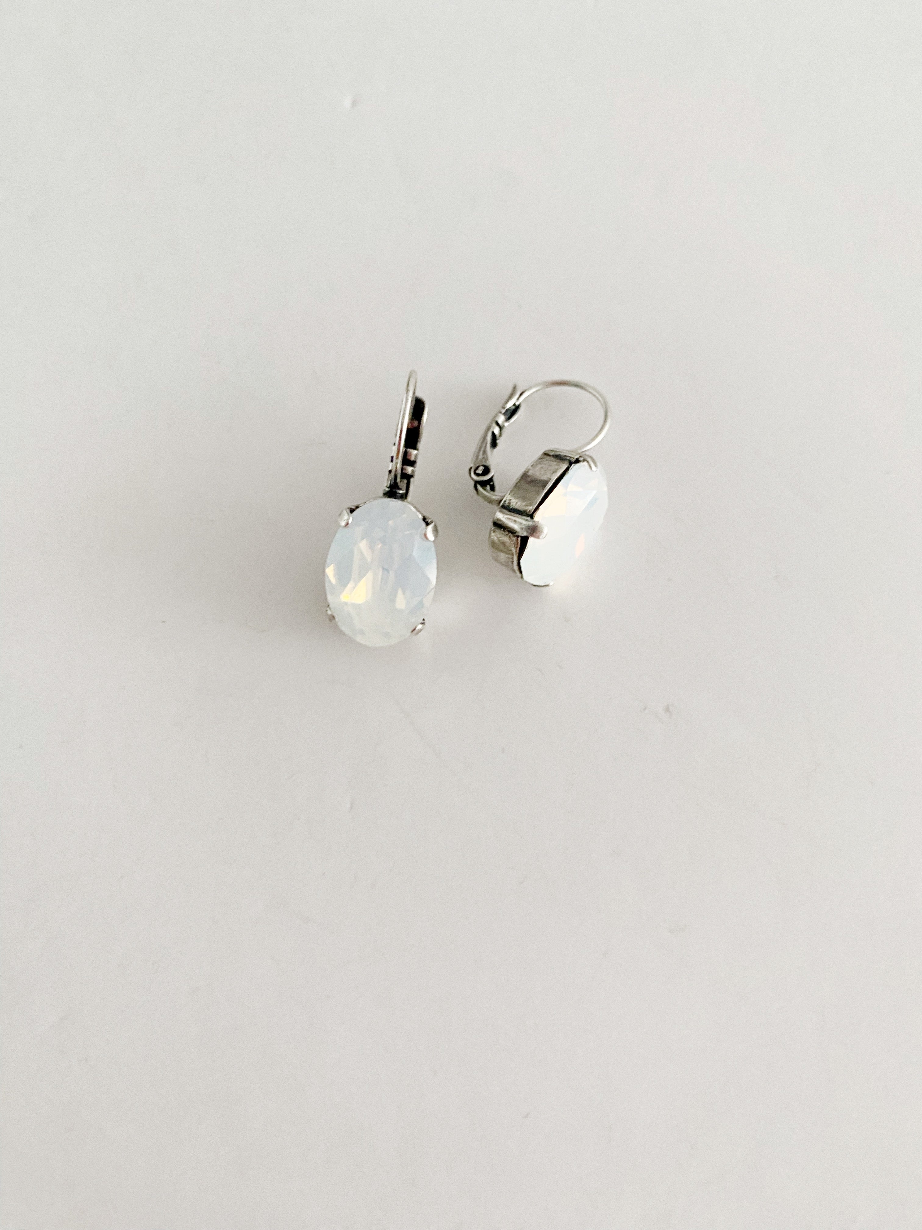 Boucles d'oreilles Lilith\ sable blanc