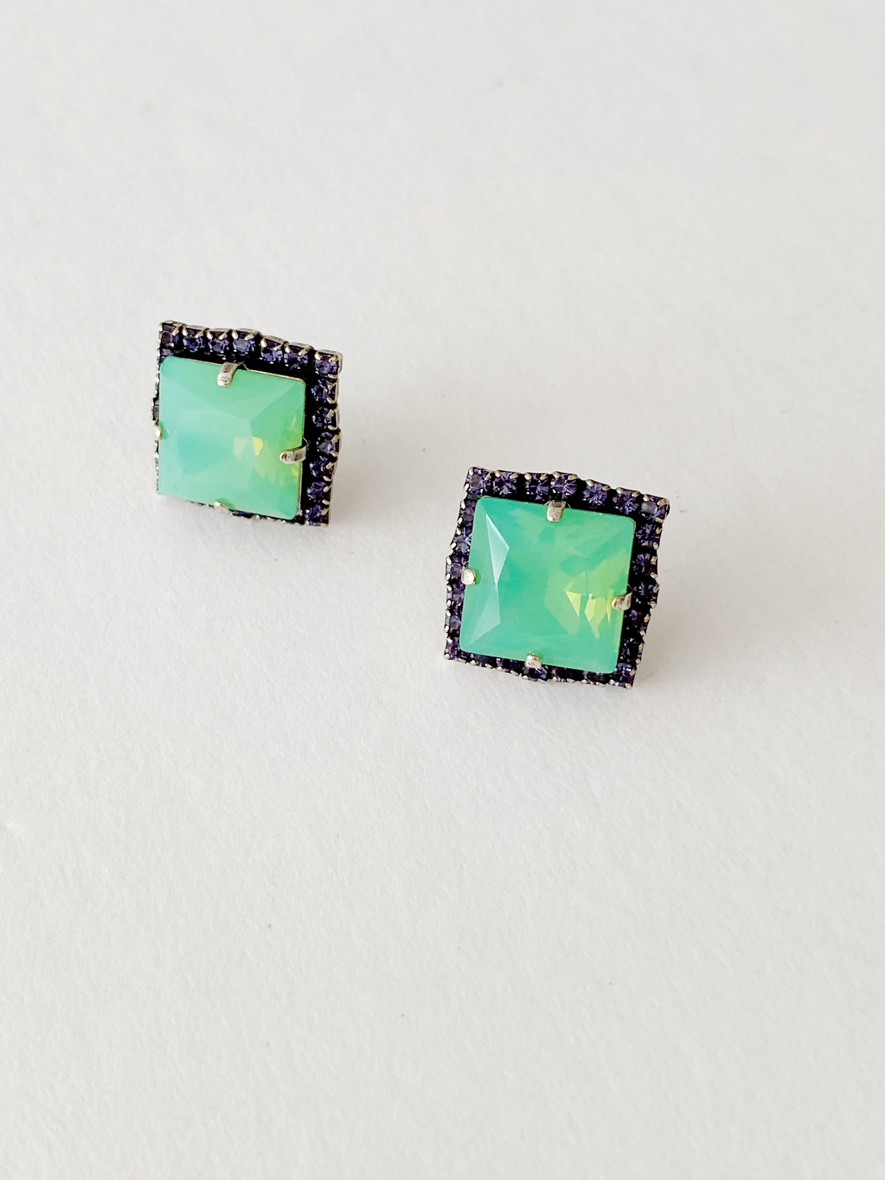 Boucles d'oreilles Siena \ vert