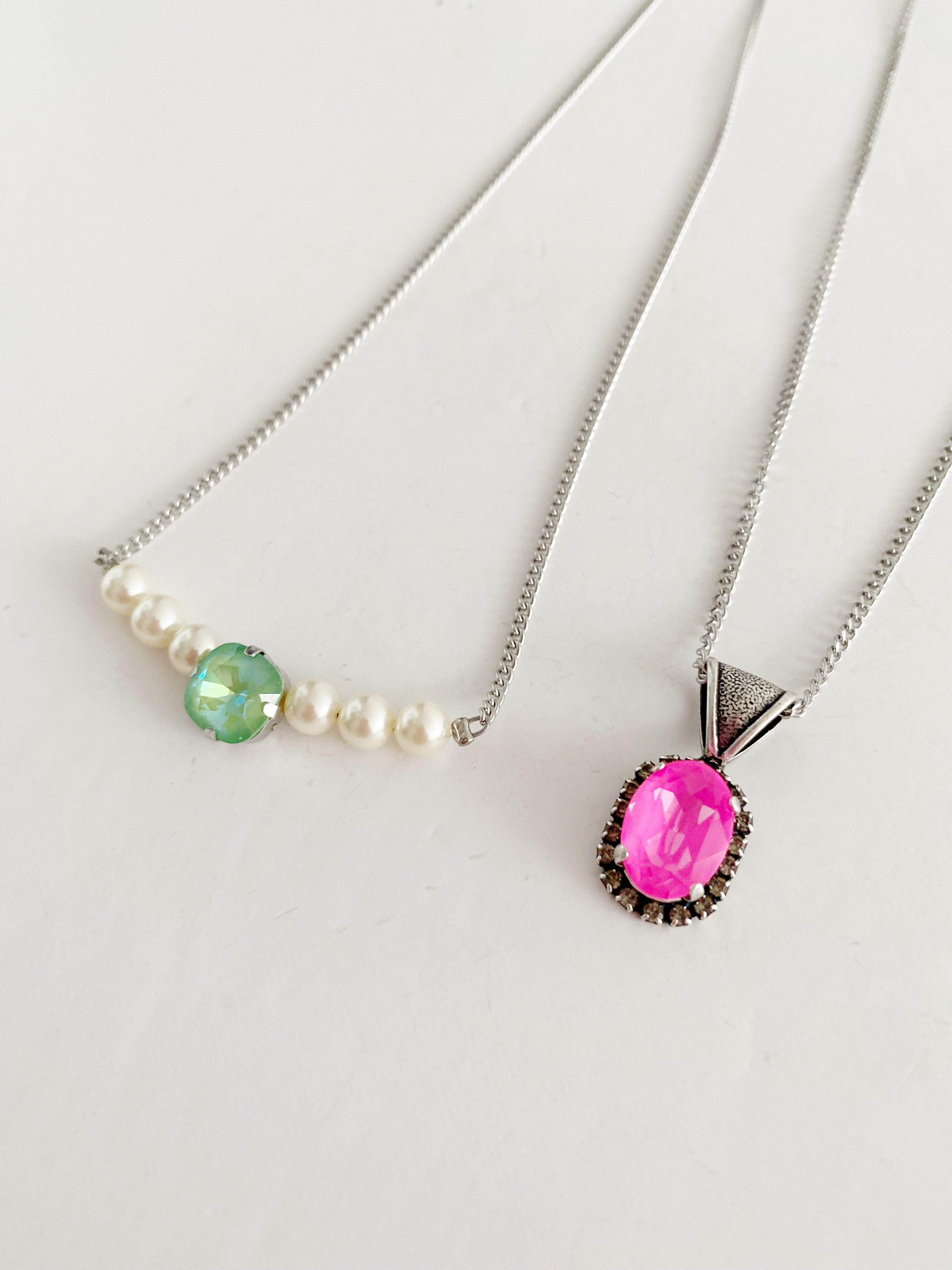 Collier Samy rose