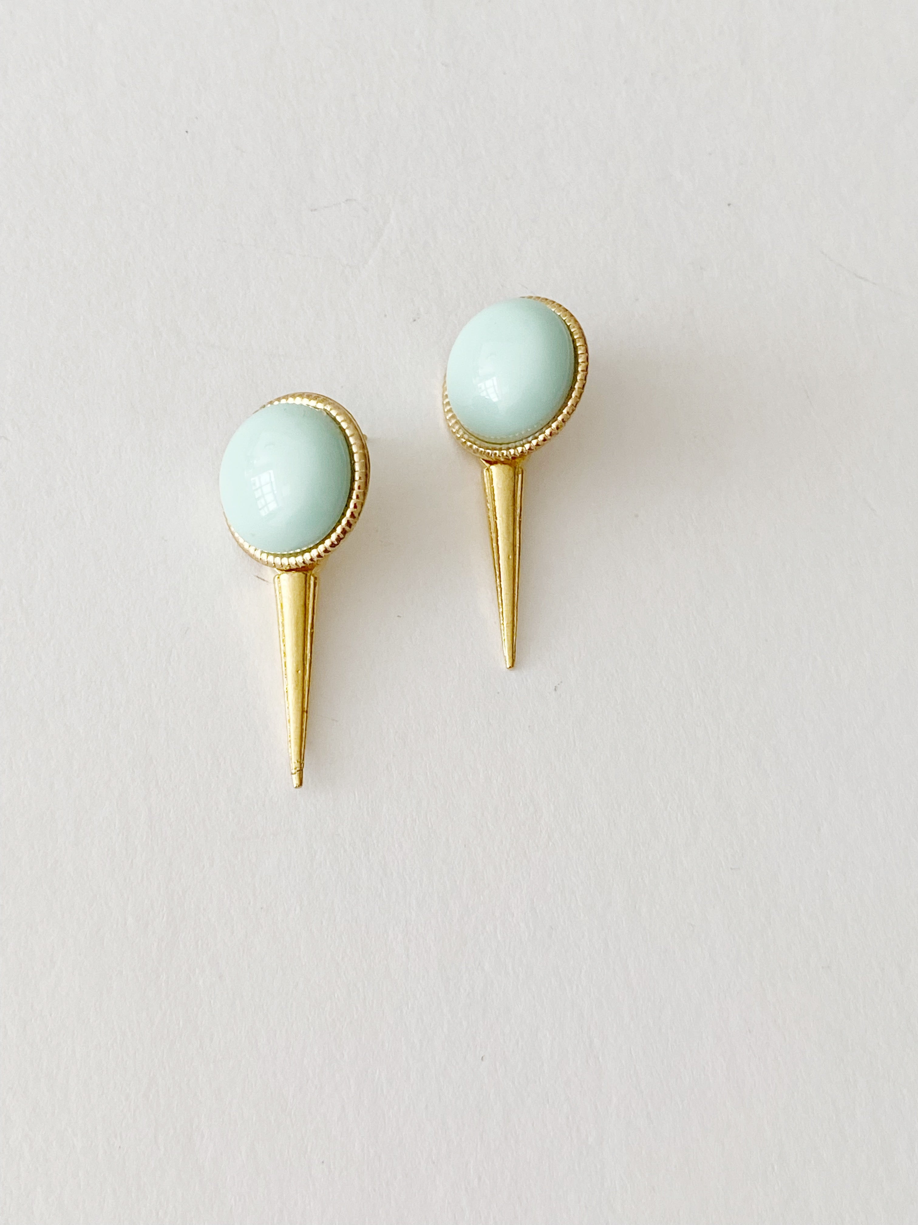 Boucles d'oreilles Soft mint