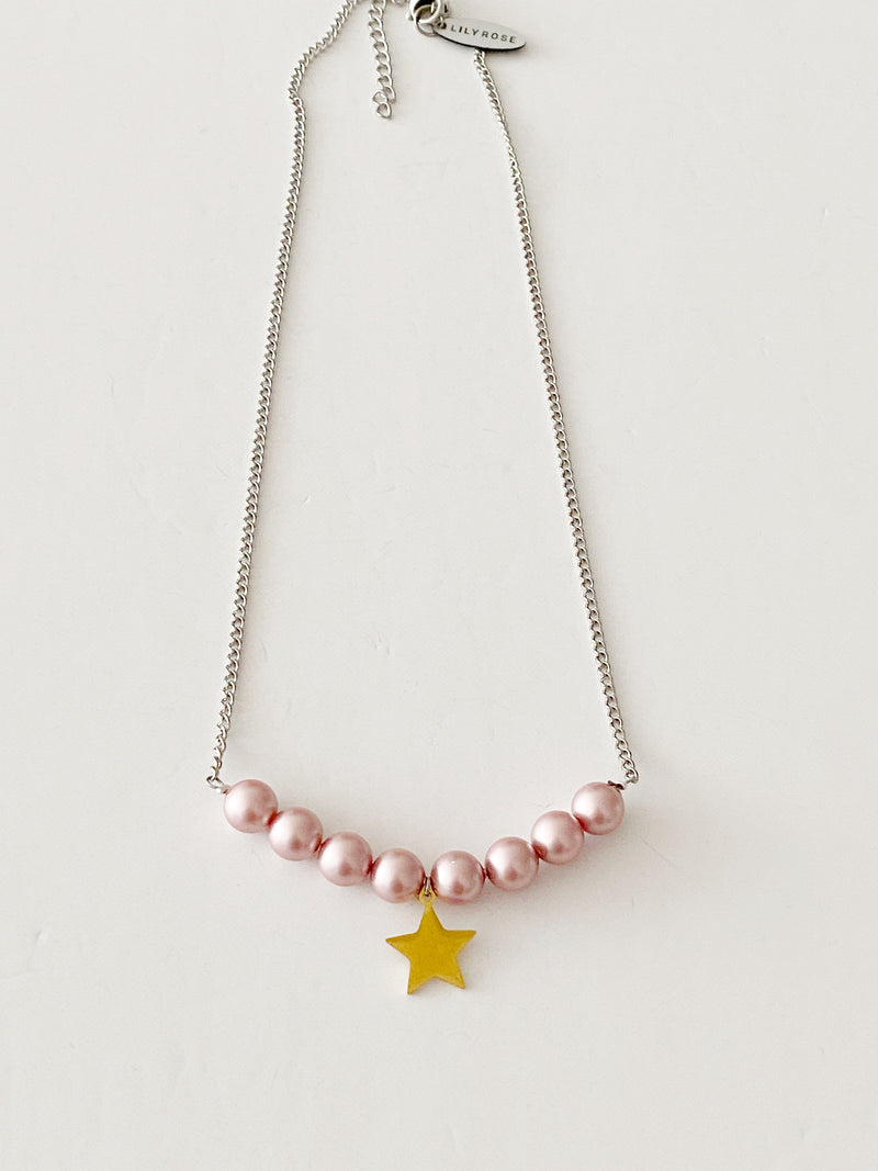 Collier Rose Star