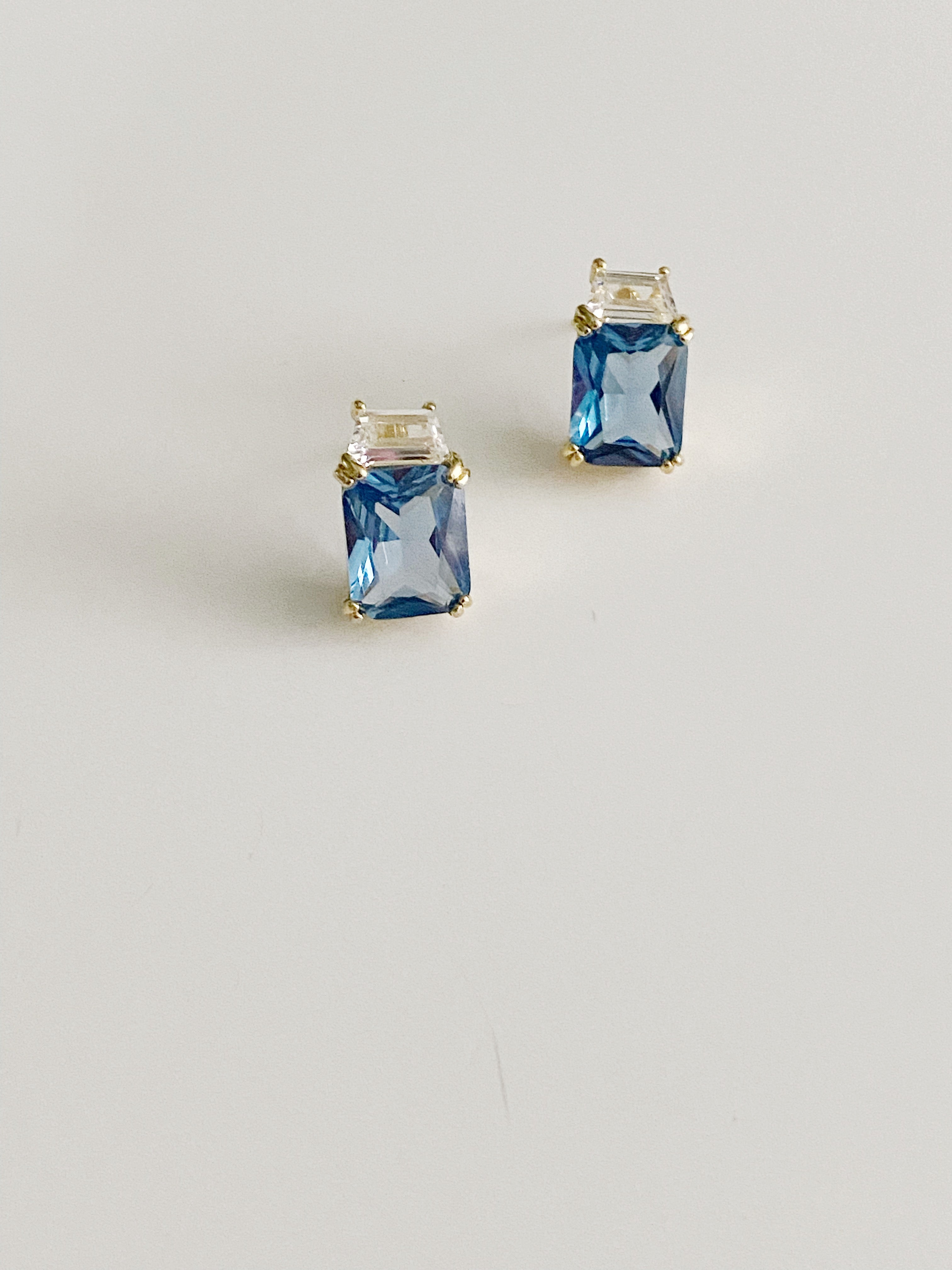 Boucles d'oreilles Skylar blue