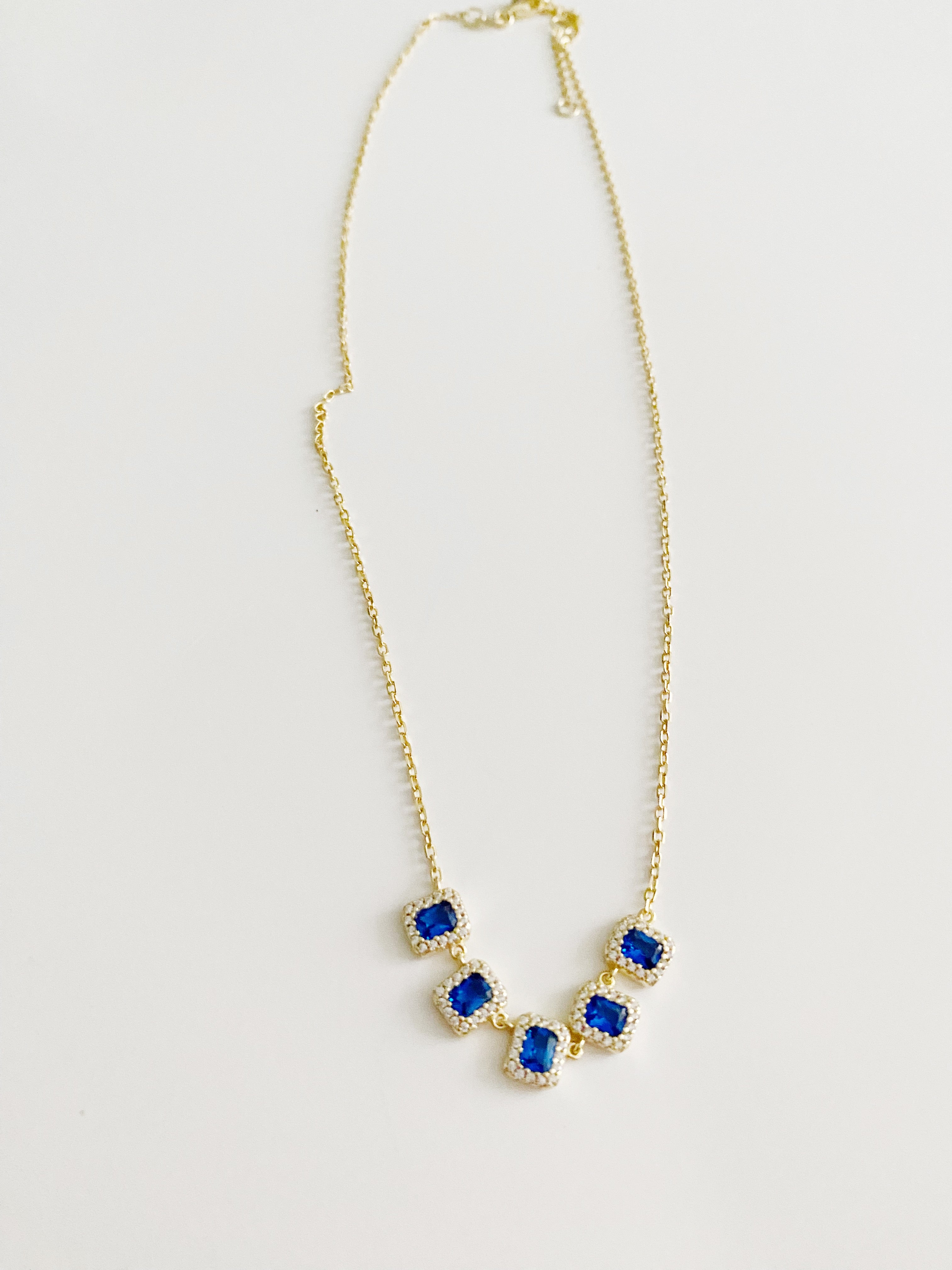 Collier Martini Blue