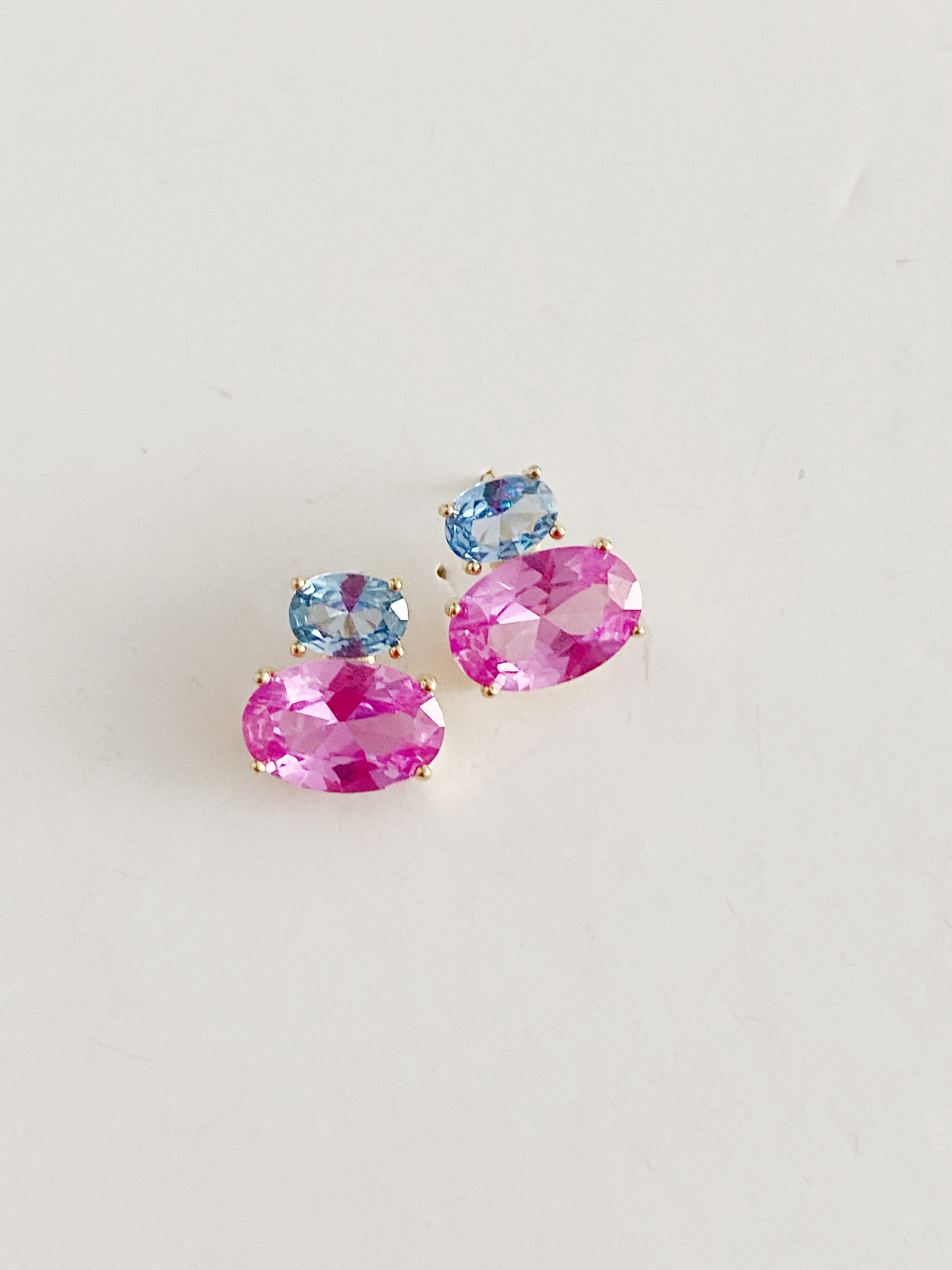 Boucles d'oreilles Aminata \ blue