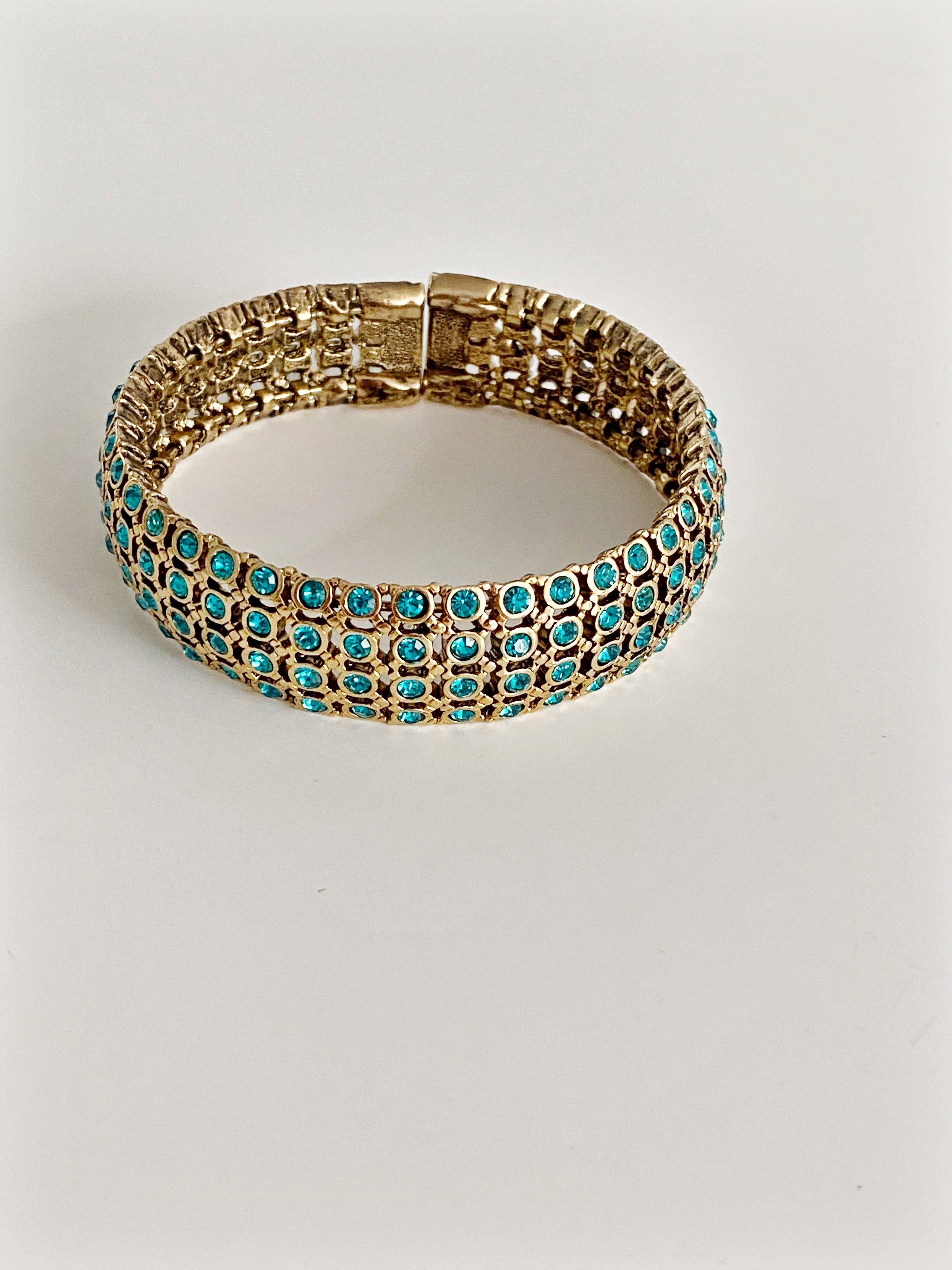 Bracelet VINTAGE \ cuff Miriam Haskell \ pièce rare