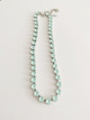 Collier de  grosses perles vintage Sofia