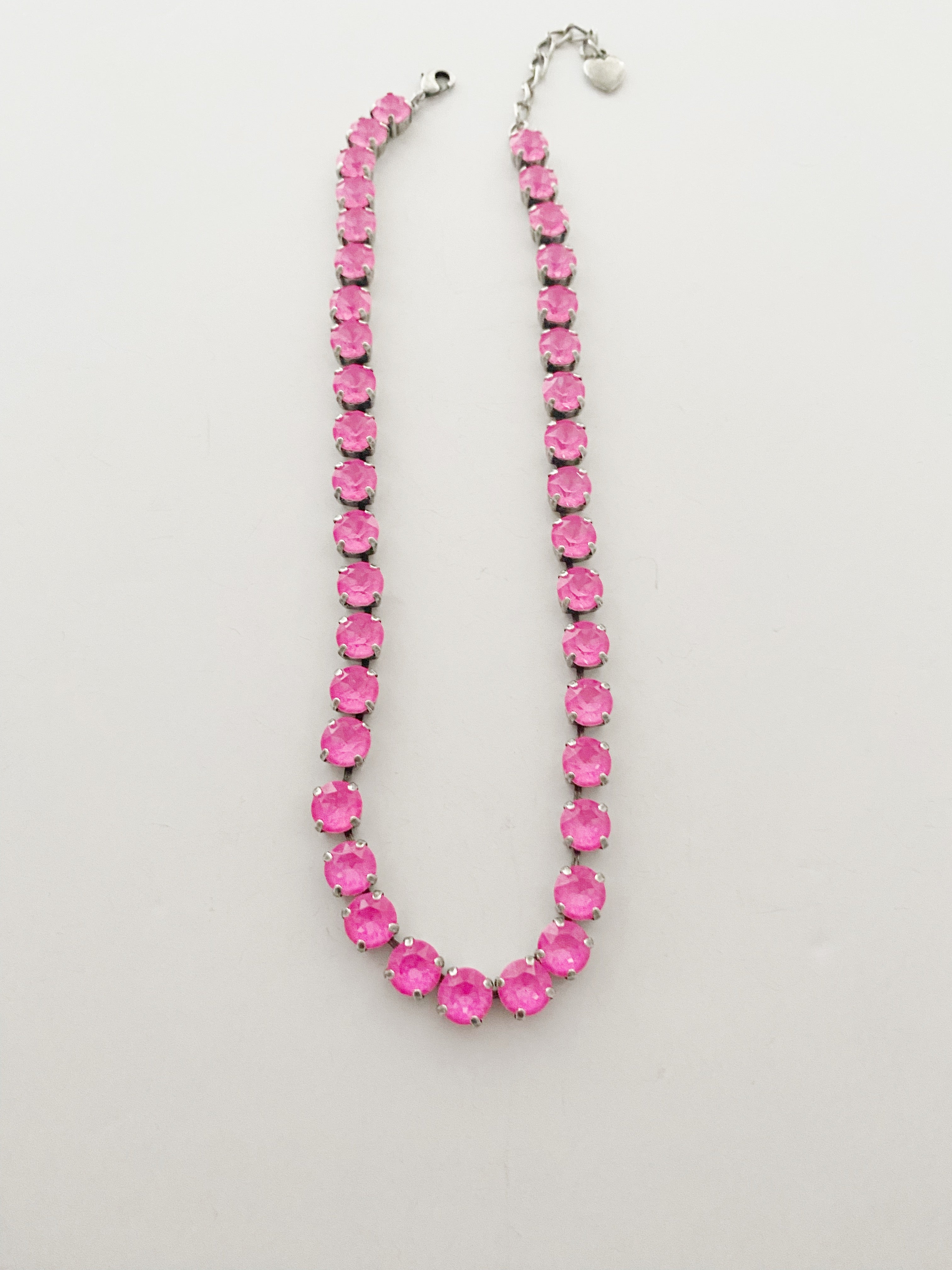 Collier Safira Electric pink