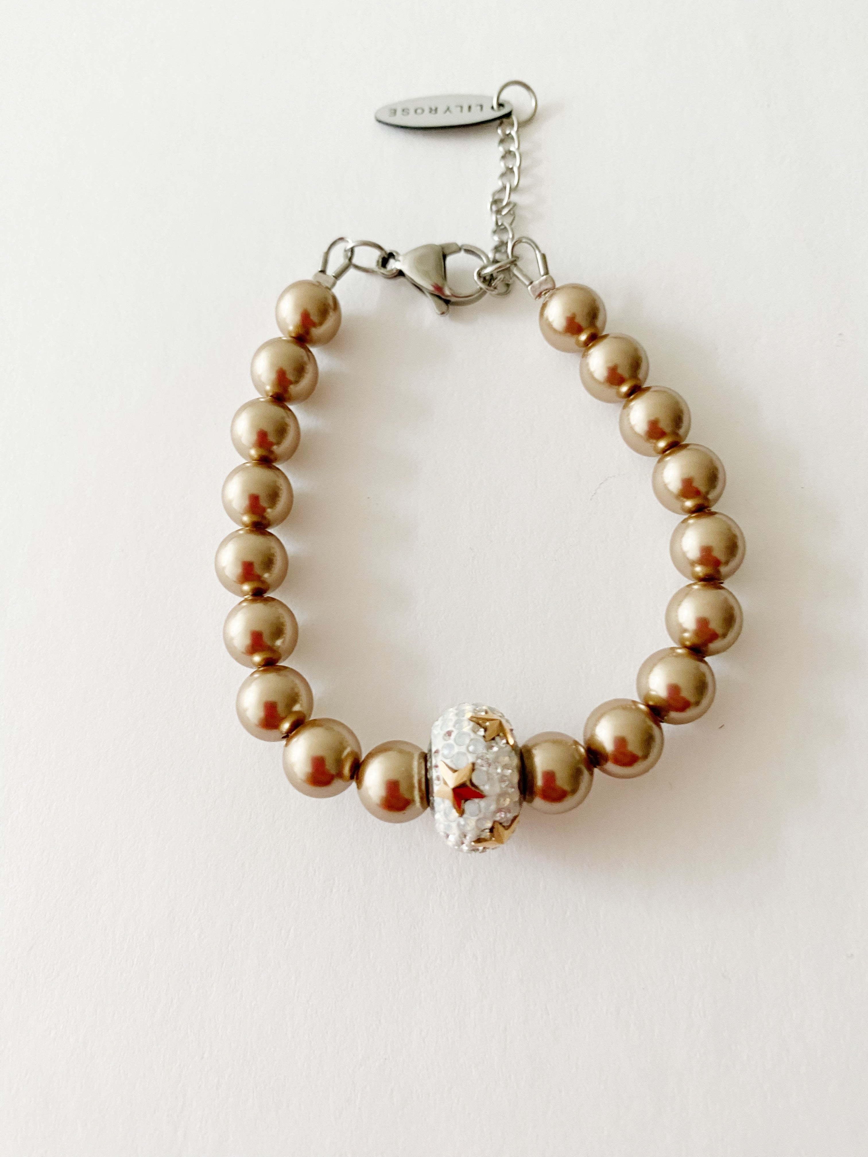 Bracelet Rosegold love