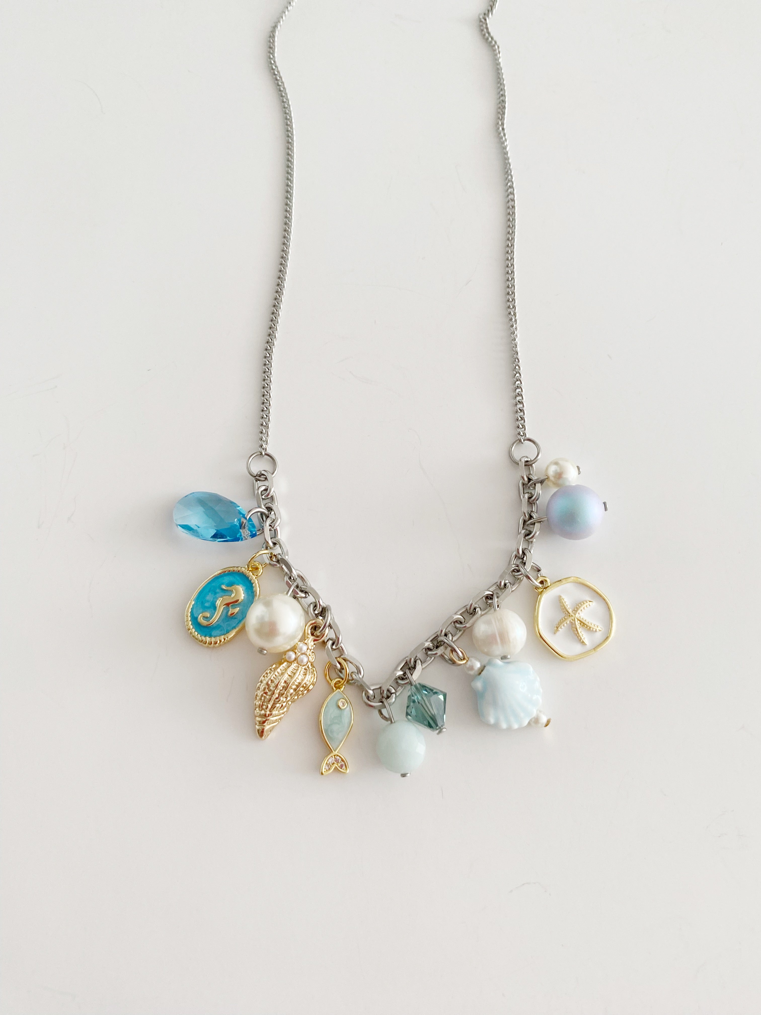 Collier Calypso blue