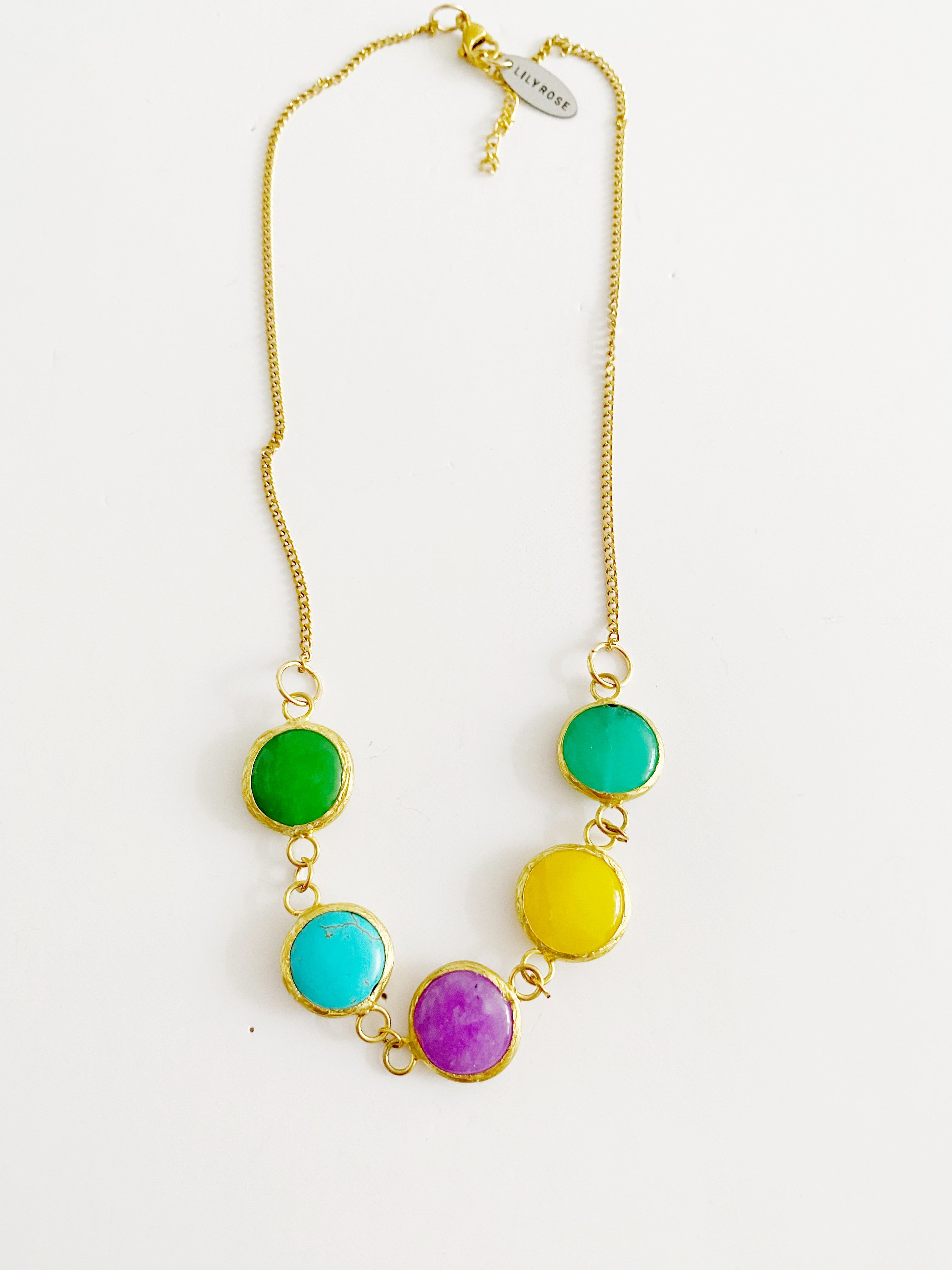 Collier Rana rainbow
