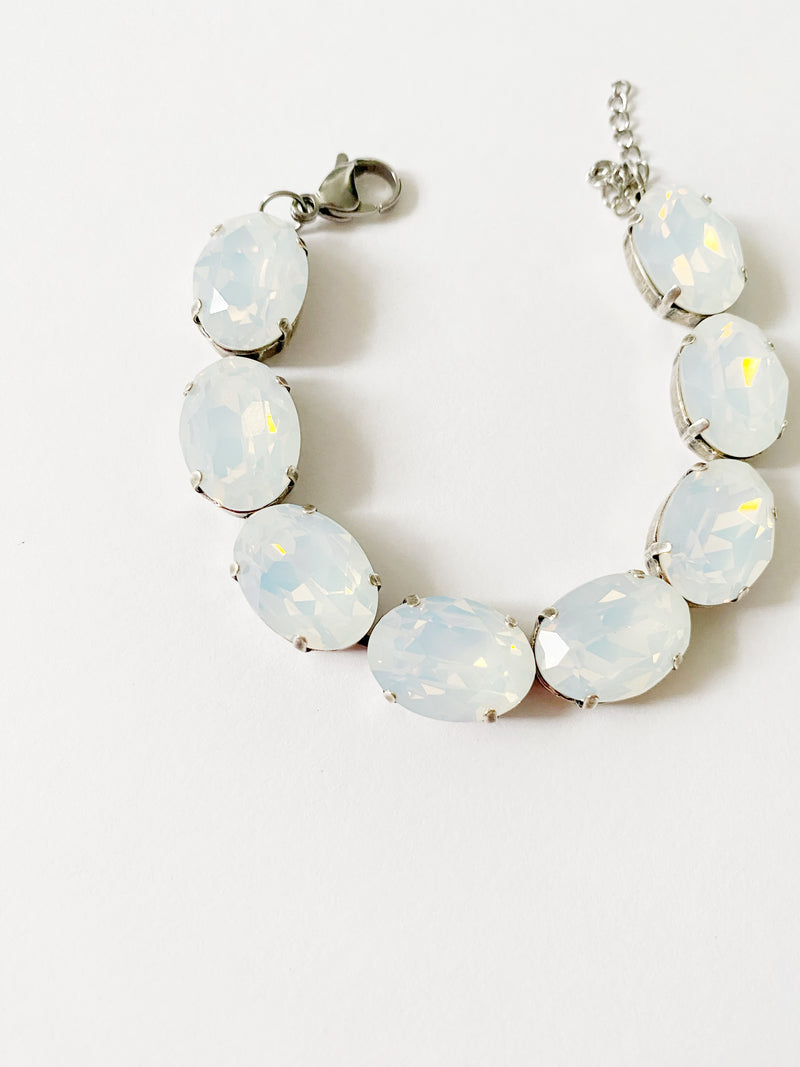 Bracelet Juliette \ opal blanc